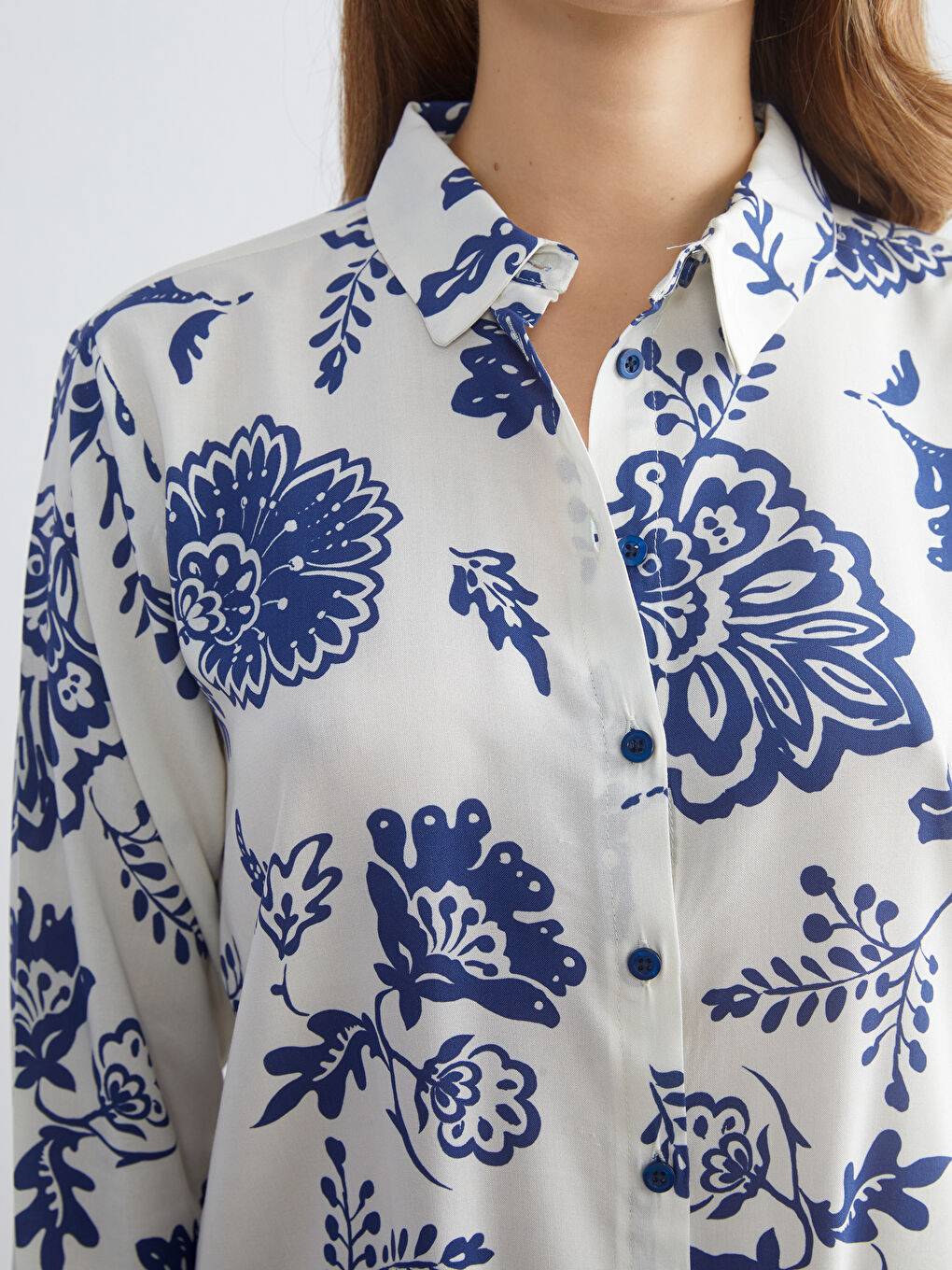 Floral Women's Shirt-2
