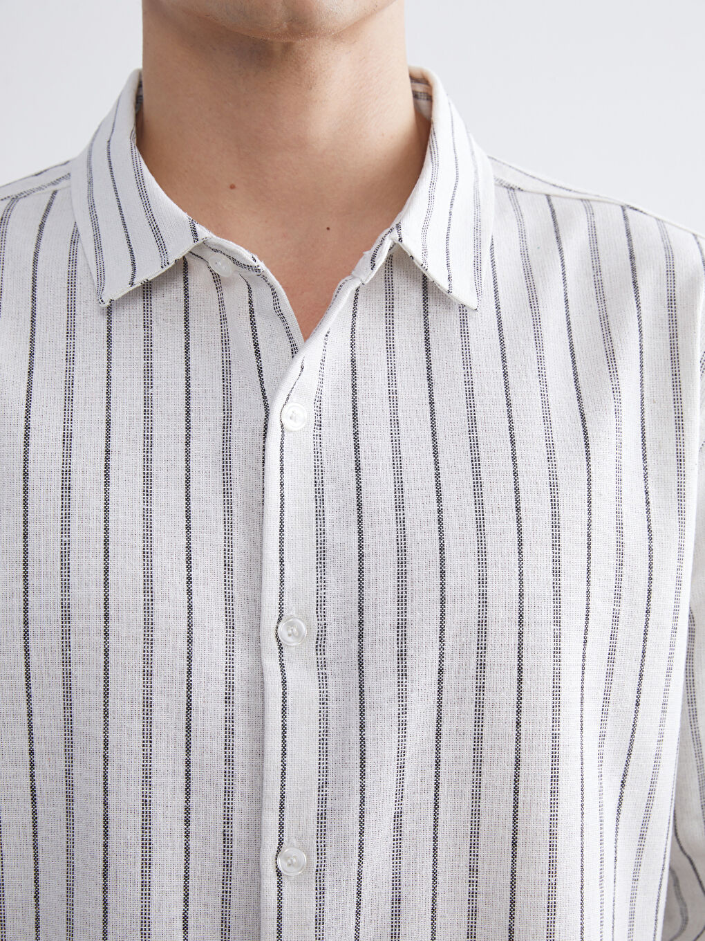 Regular Fit Striped Men's Shirt-2