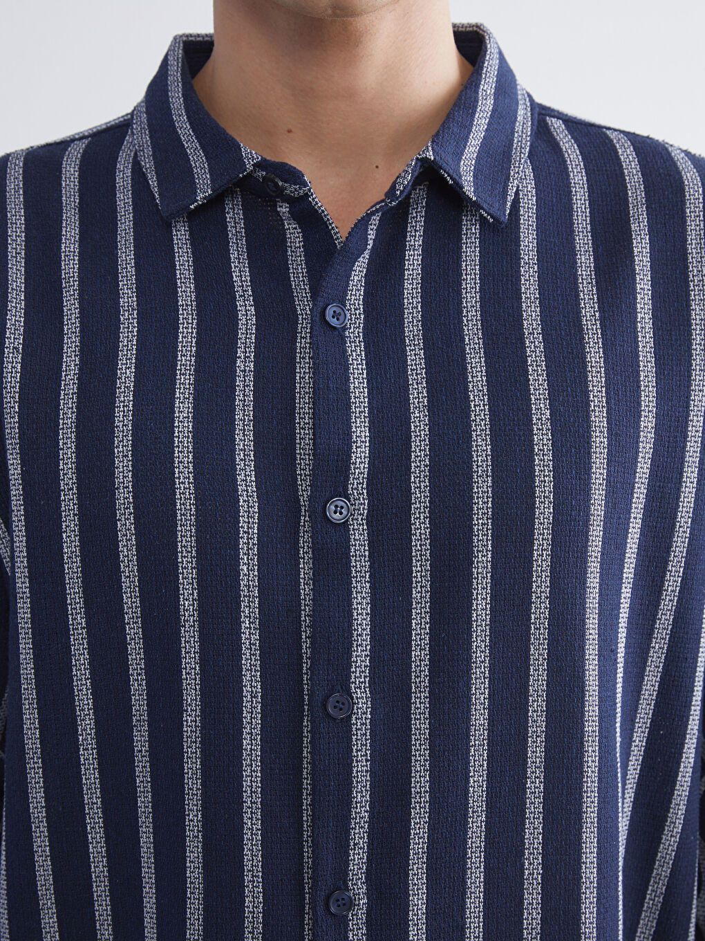 Regular Fit Striped Men's Shirt-2