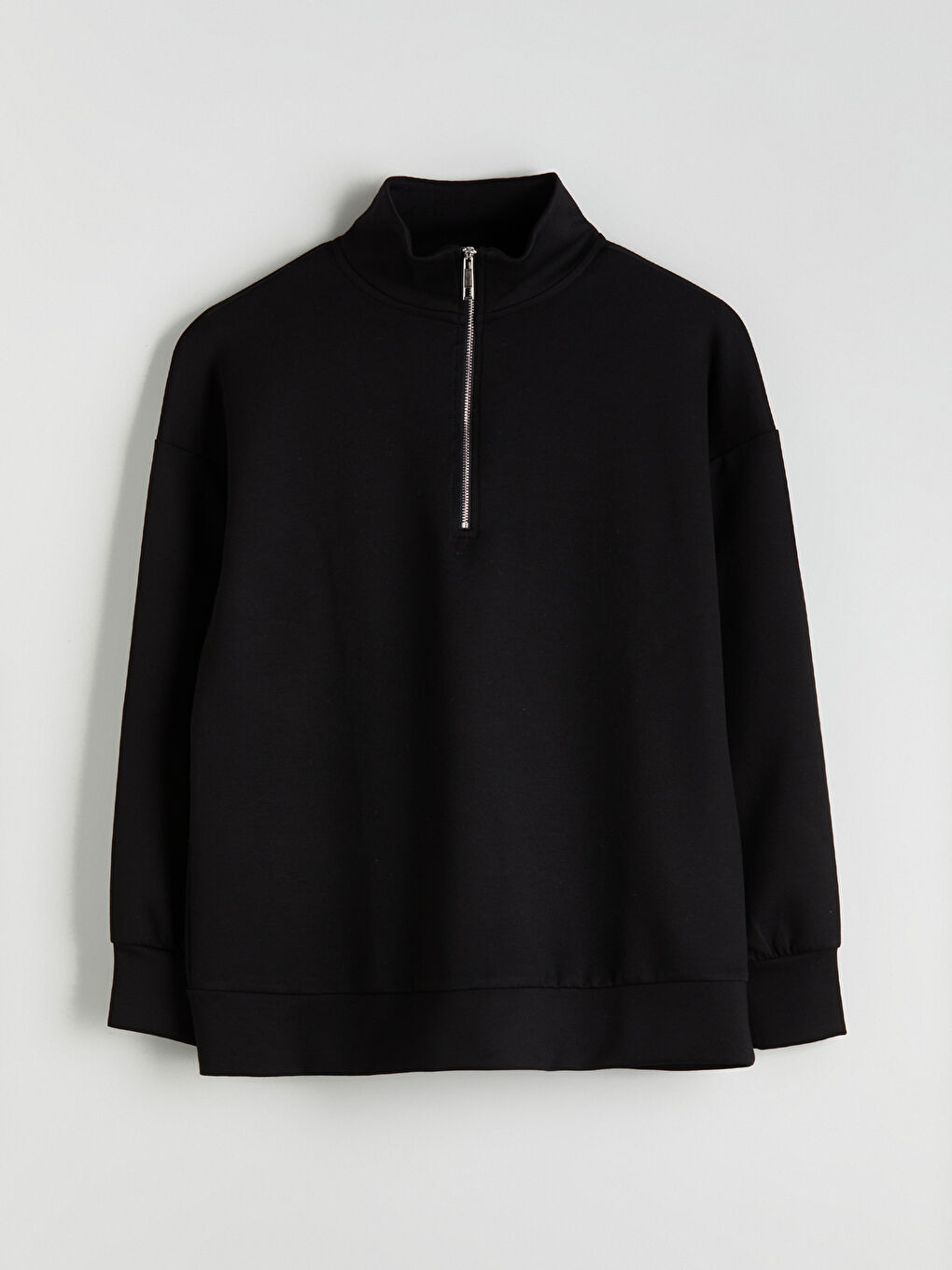 Funnel Neck Women's Sweatshirt-8
