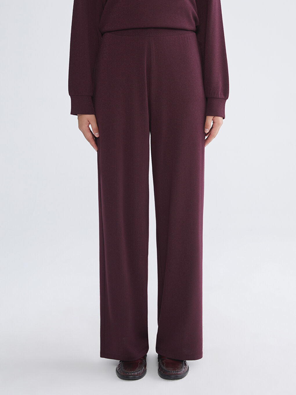 Woman BORDEAUX Sweatpants-1