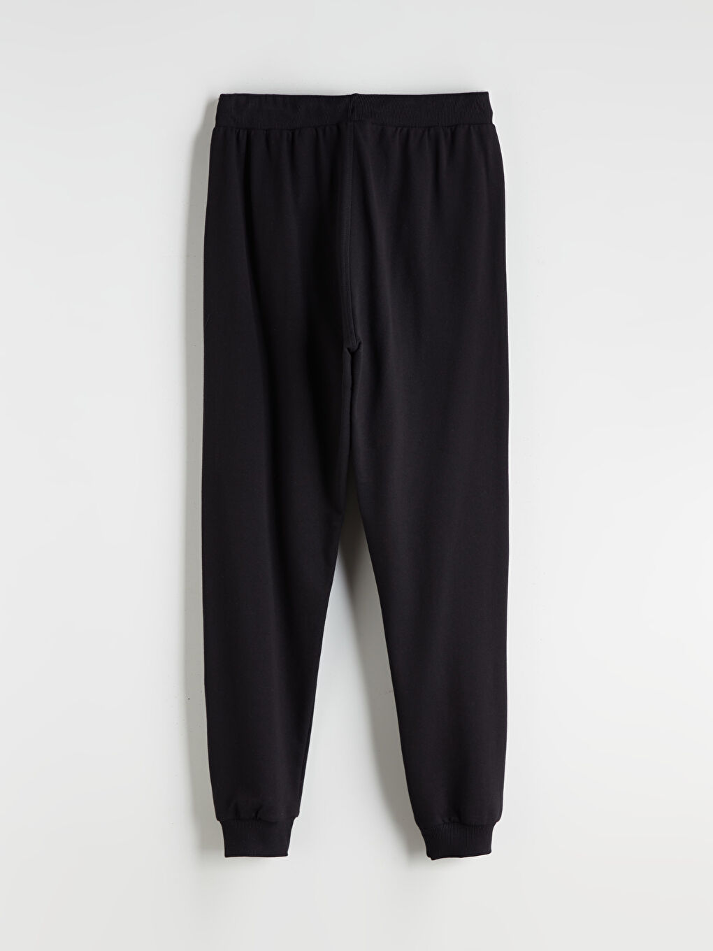 Siyah Standart Kalıp Erkek Jogger Eşofman Altı-11