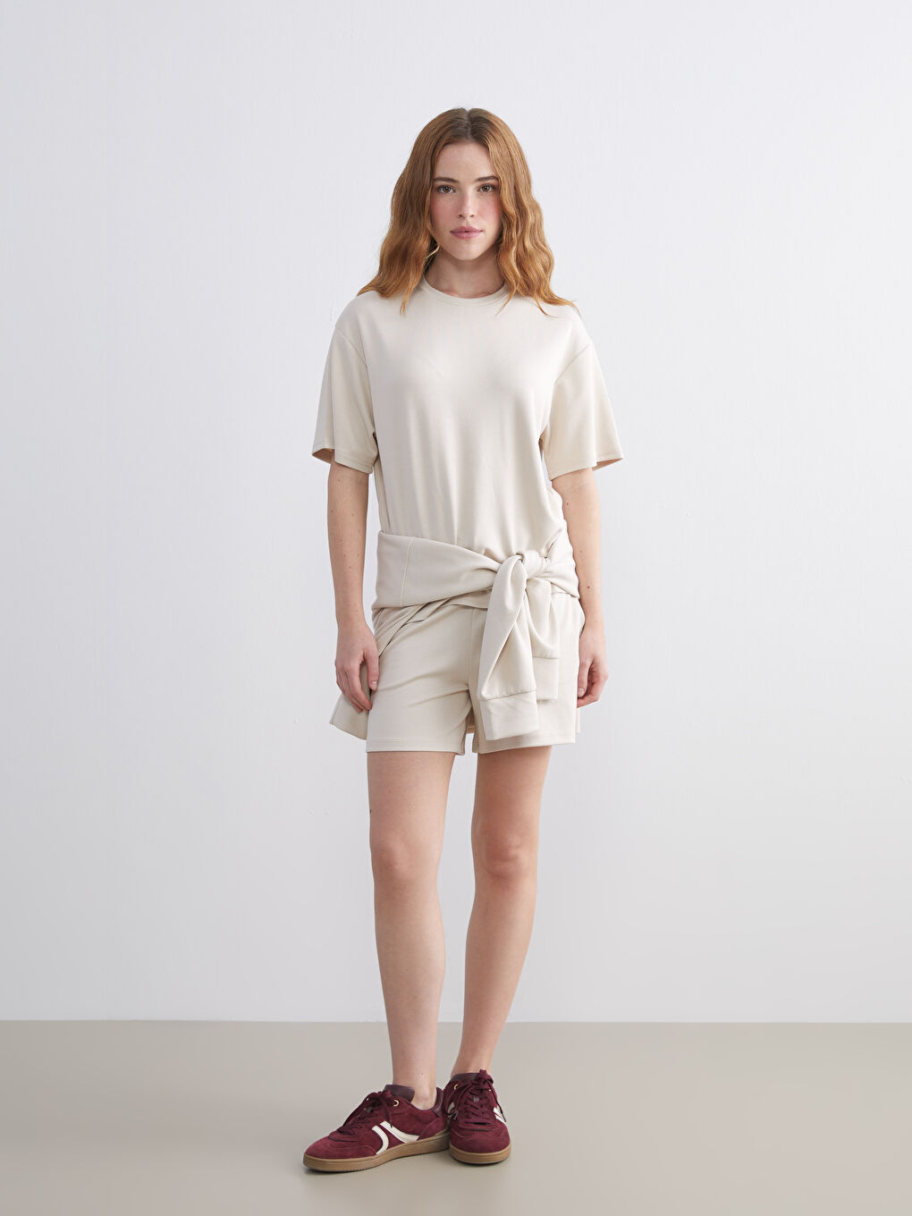 Crew Neck Women's T-Shirt-2