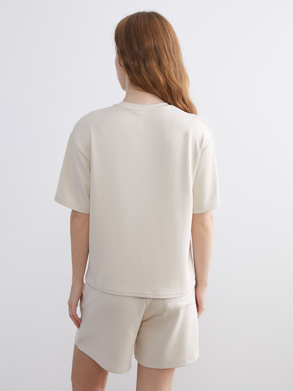 Crew Neck Women's T-Shirt-4