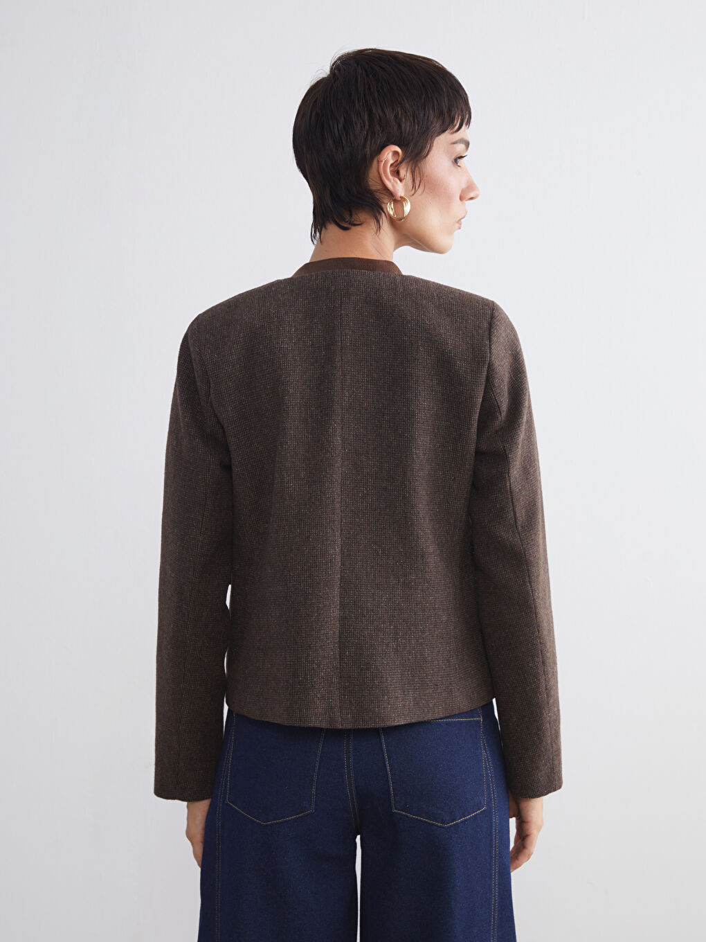 Woman BROWN Jacket-4