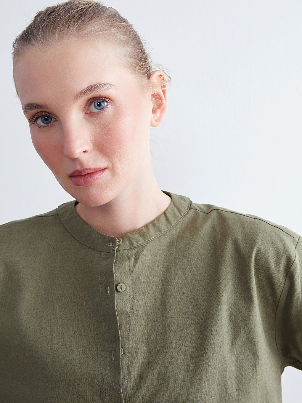 Woman KHAKI Shirt-2