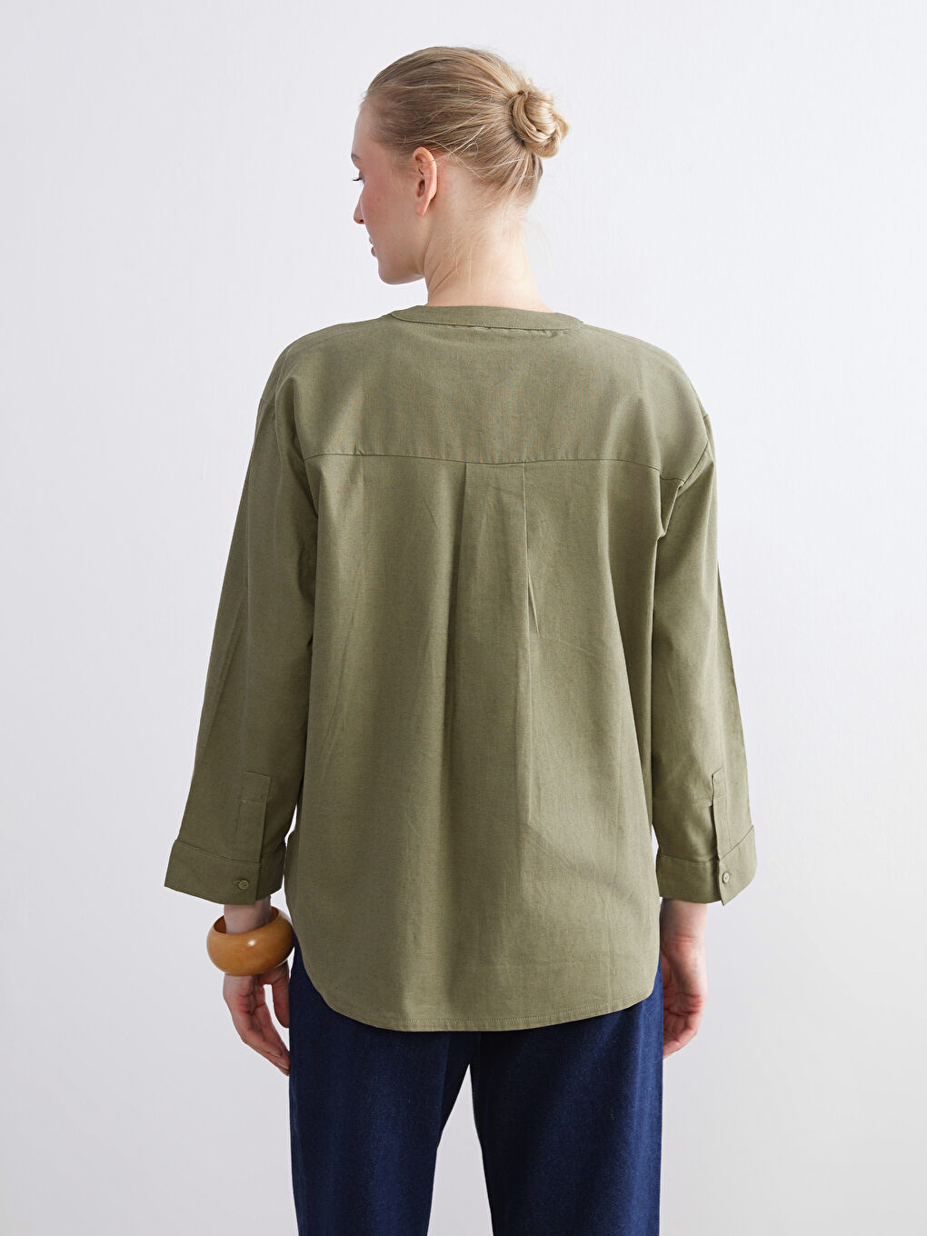 Woman KHAKI Shirt-3
