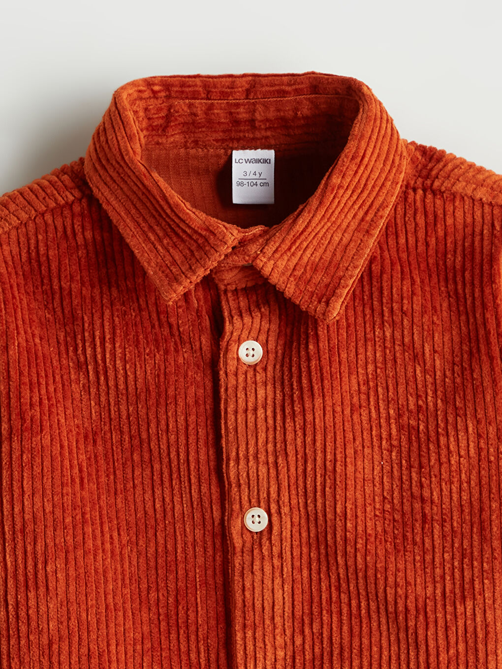 Рубашка из бархата для мальчика-1