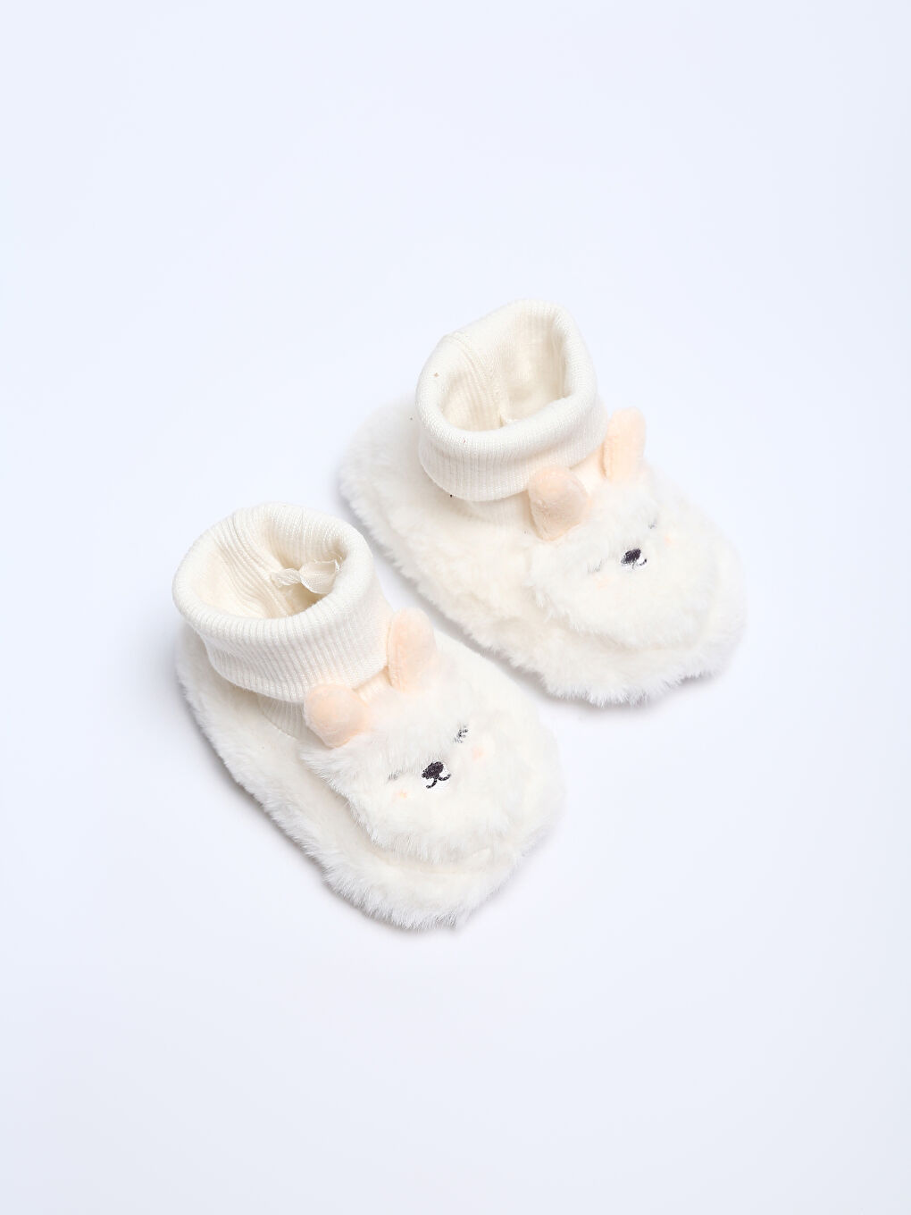 Botte Chaussette Maison pour Filles Bébé en Peluche avec Motif Ours