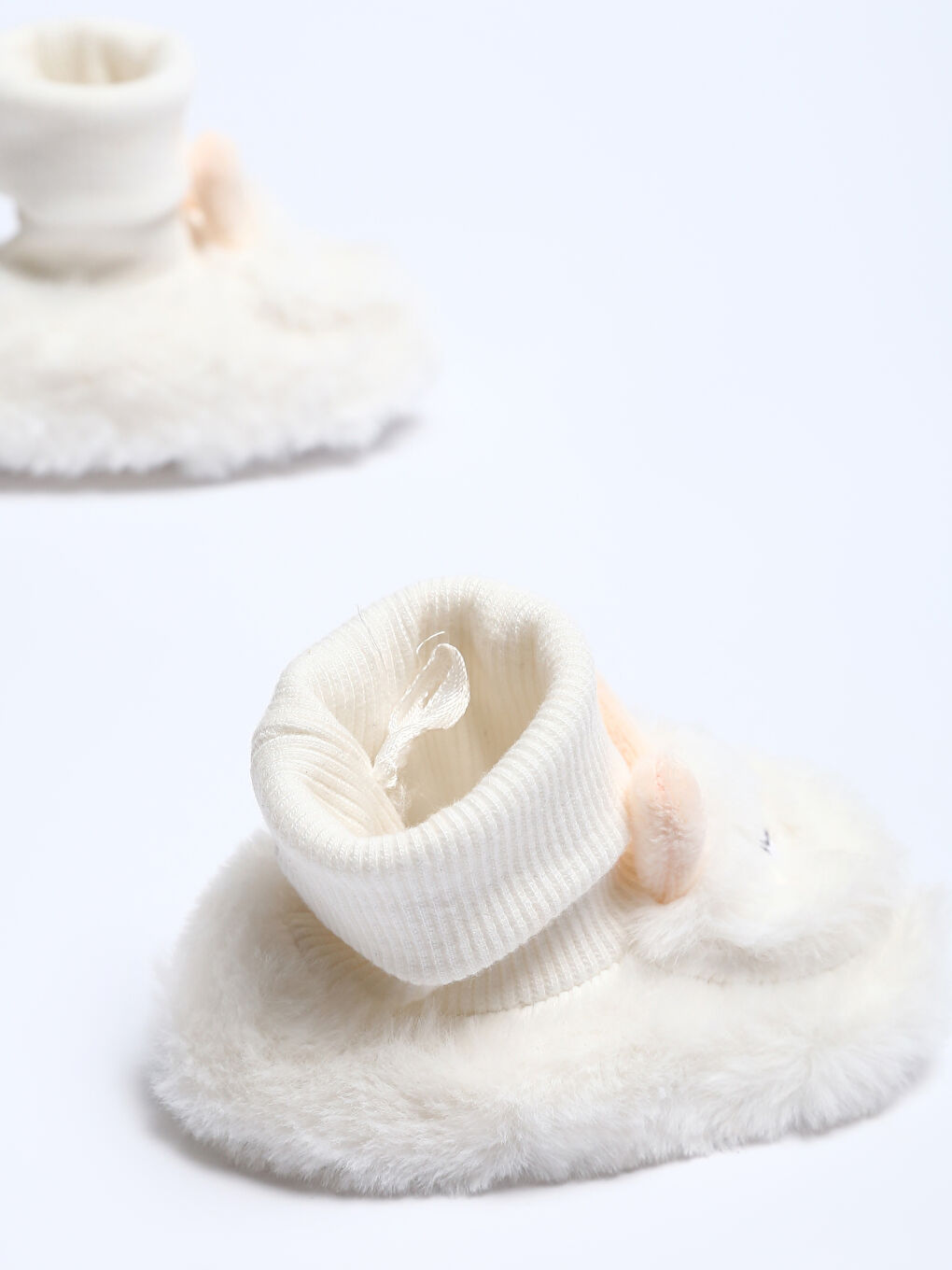 Botte Chaussette Maison pour Filles Bébé en Peluche avec Motif Ours-7