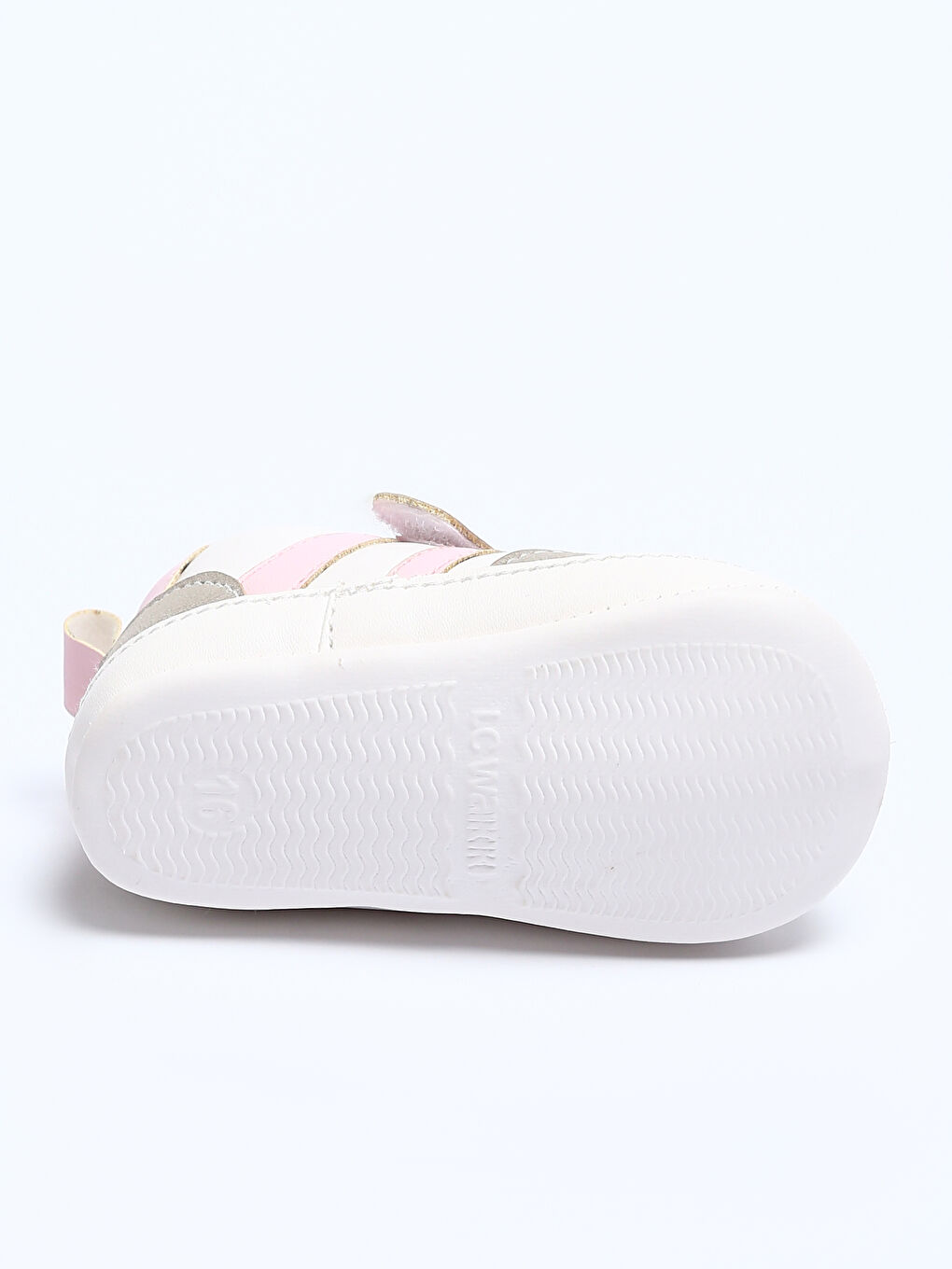 Laces & Hook-and-Loop Baby Girls' Pre-Walking Shoes-4