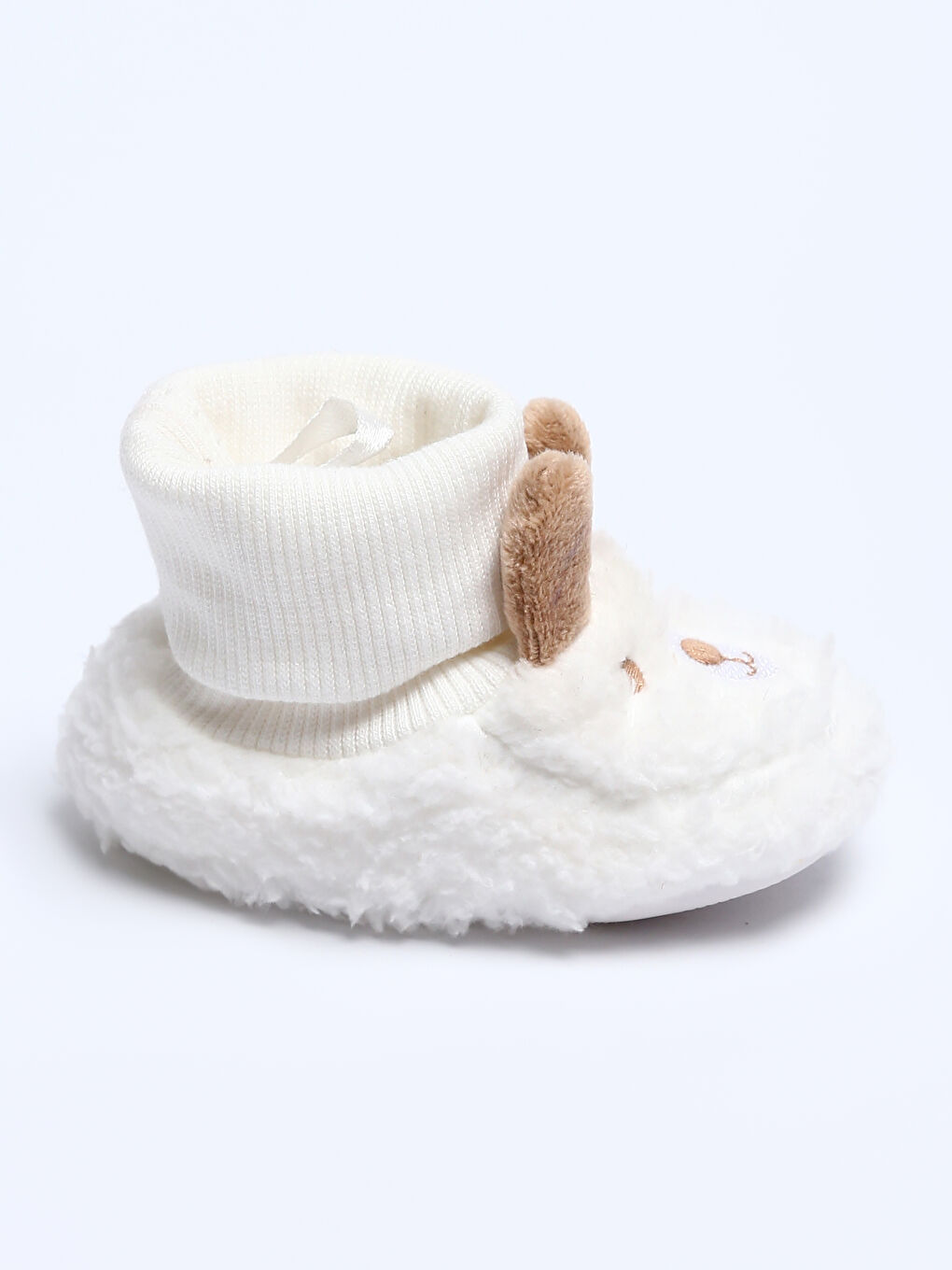 Baby Boy WHITE Slipper Boots-1
