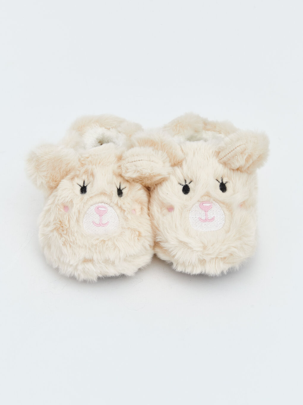 Animal Figure Plush Baby Girls' Slipper Boots-2