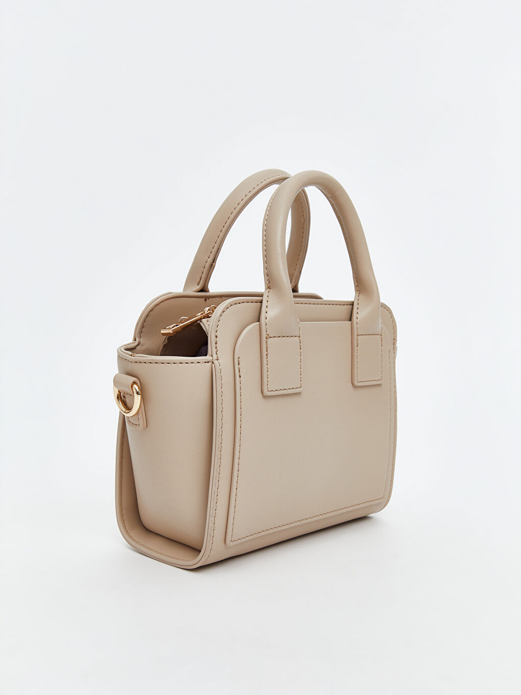 Leather-Look Women's Shoulder Bag-1