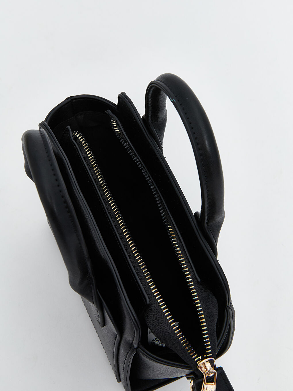 Leather-Look Women's Shoulder Bag-2