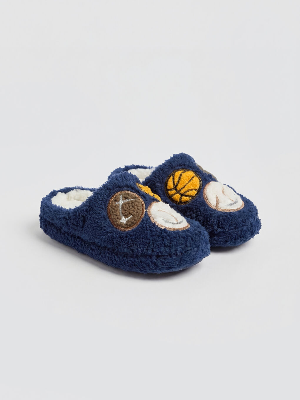 Плюшени домашни пантофи за момчета