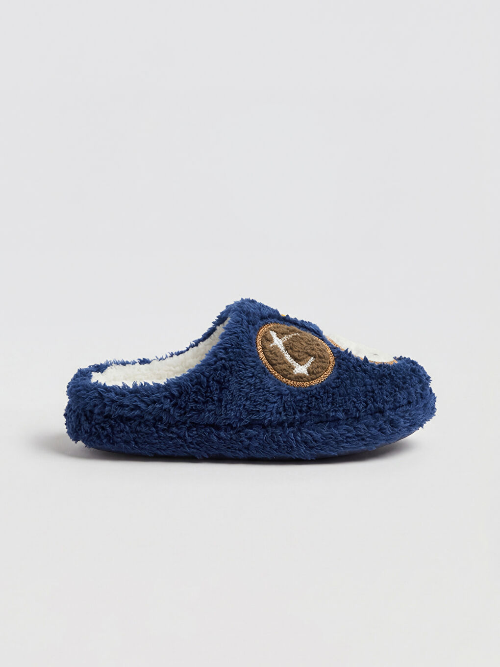 Плюшени домашни пантофи за момчета-1