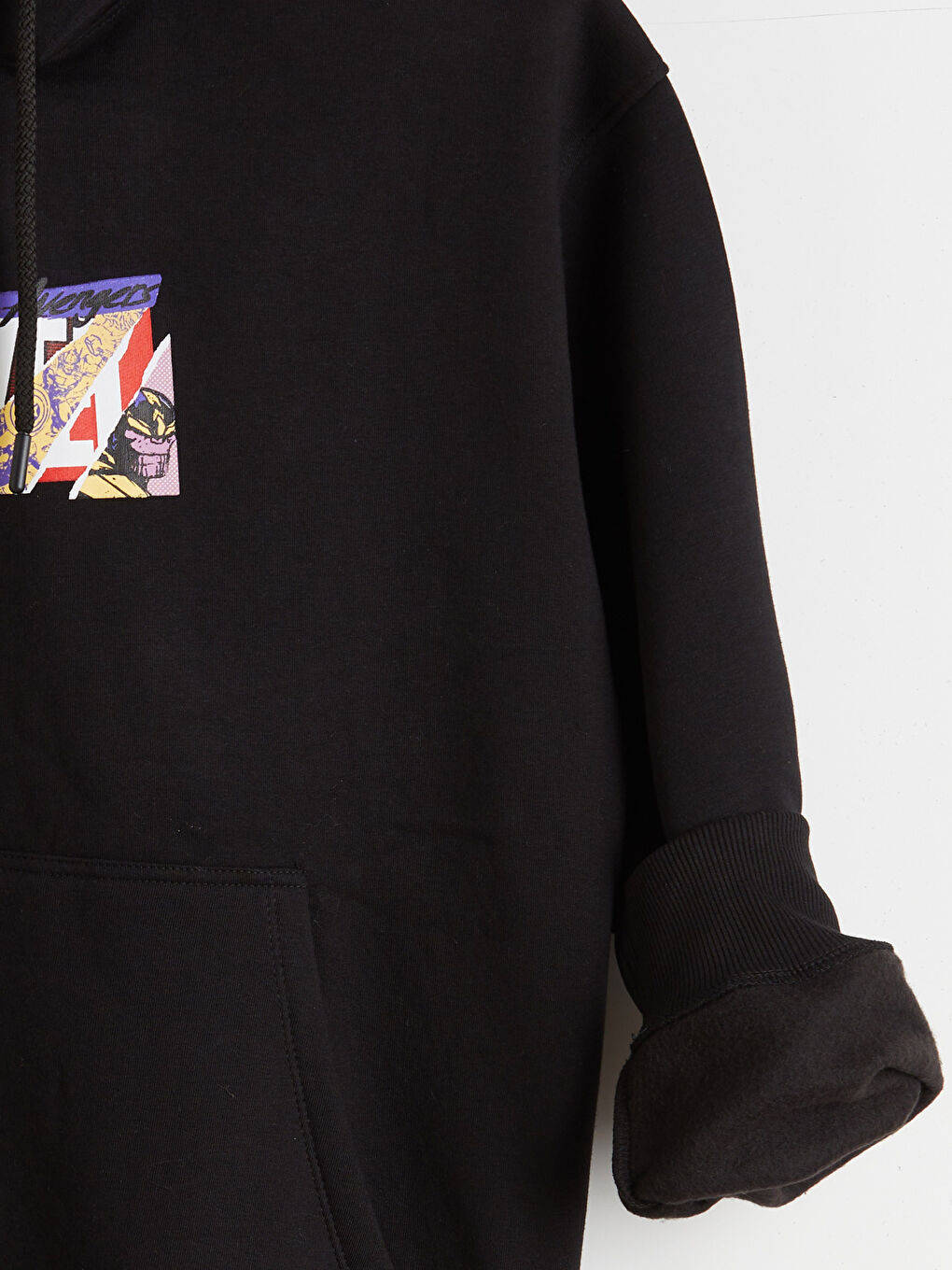 Sweatshirt à capuche NOIR Homme-7