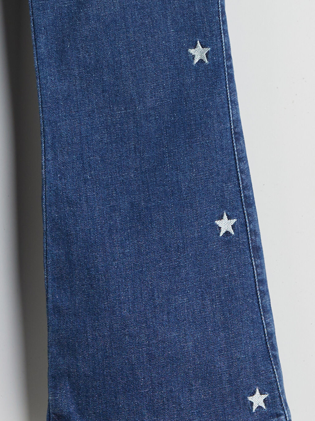 Printed Wide Leg Girl Jeans-2
