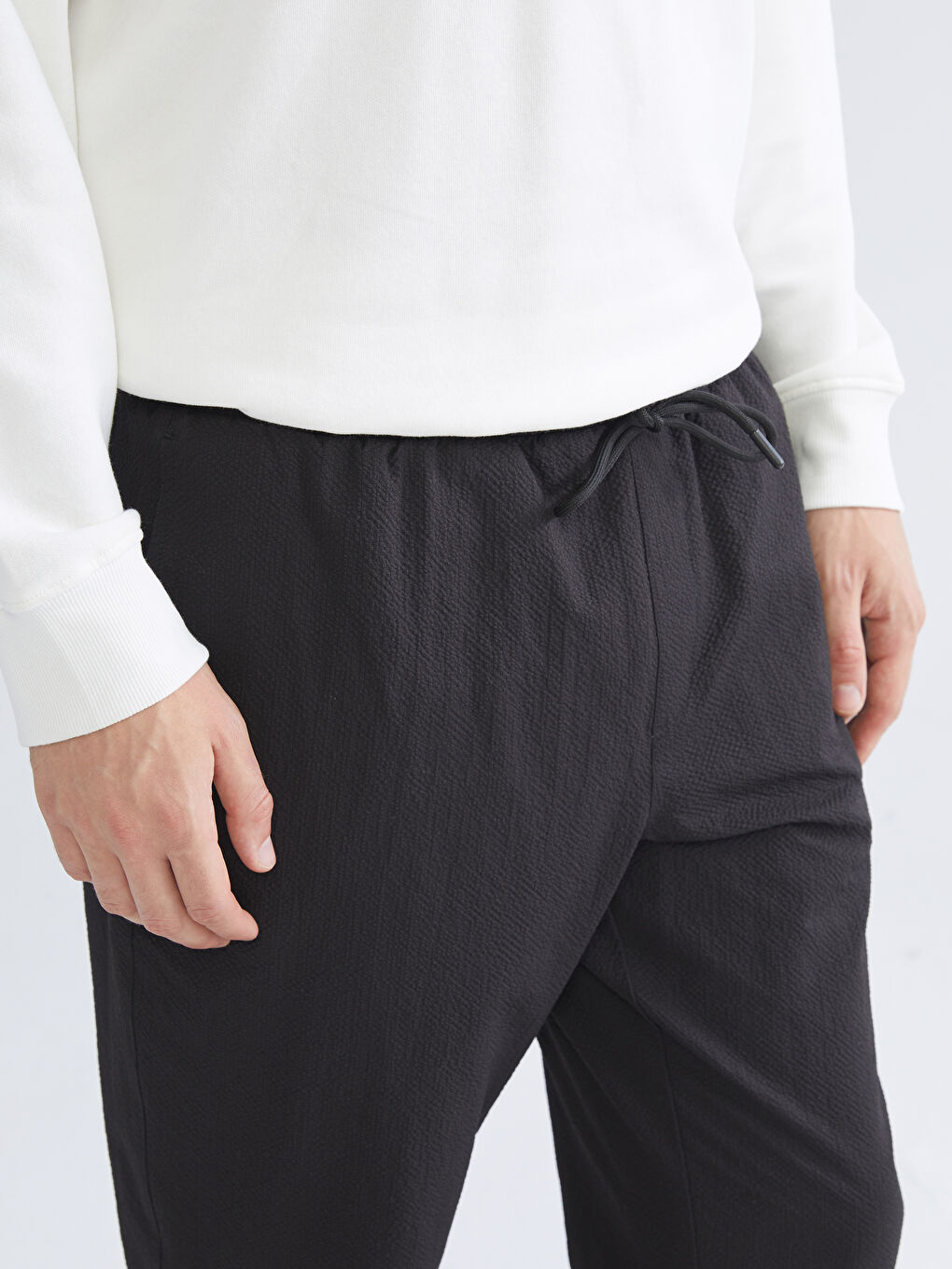Standard Fit Men's Trousers-2