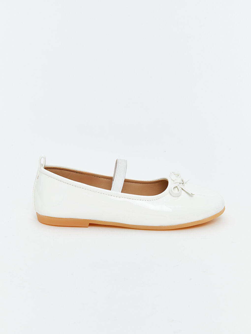 باليرينا مسطحة للبنات الرضع بتفاصيل فيونكة-1