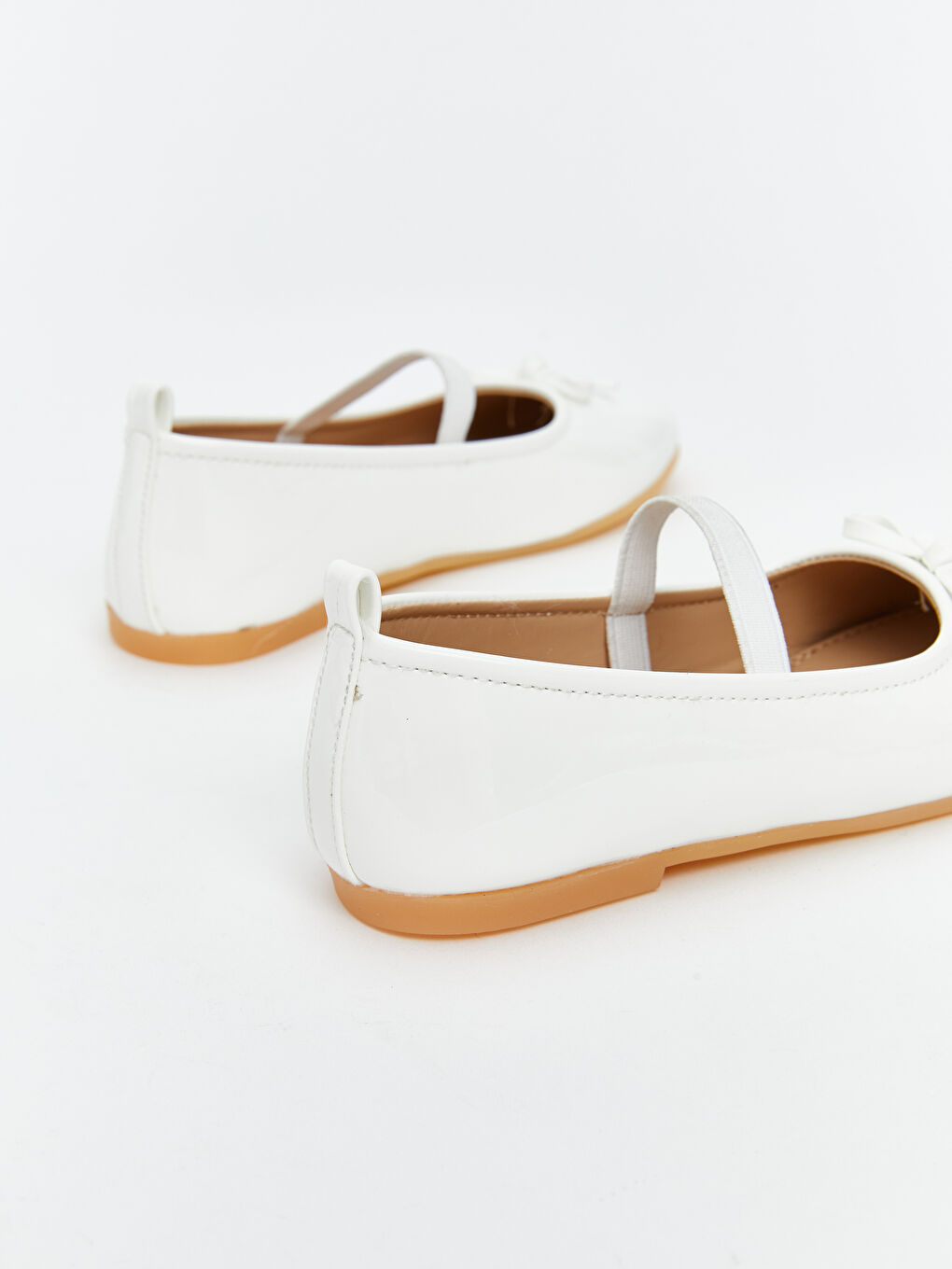 باليرينا مسطحة للبنات الرضع بتفاصيل فيونكة-4