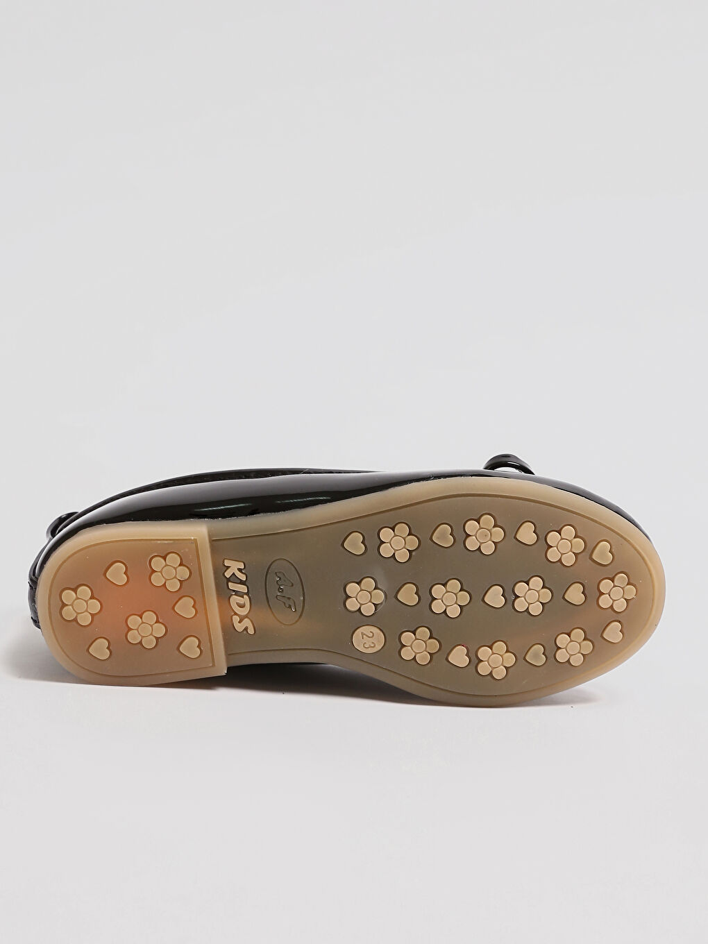 Bow Detailed Baby Girl Flats-4