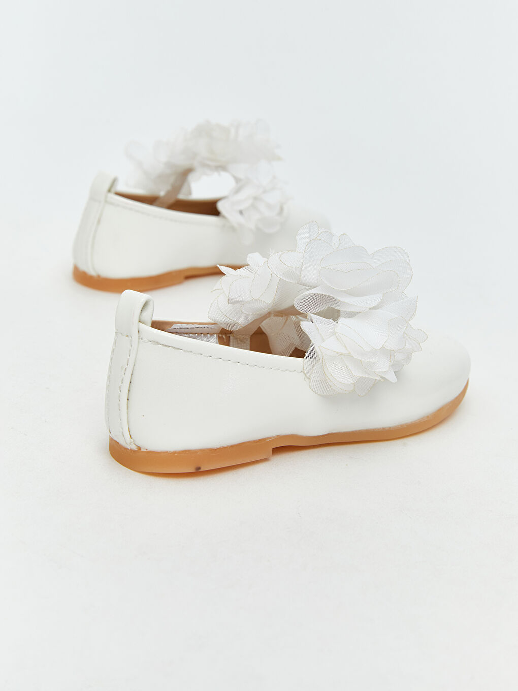 Leather Look Girl's Flats-3
