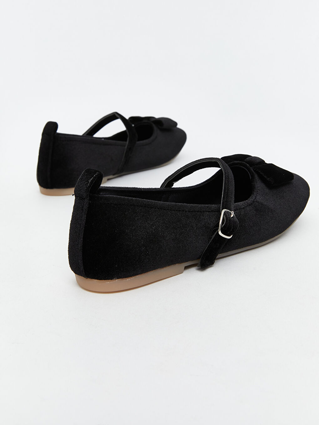 Bow Detailed Girl's Flat Shoe-3