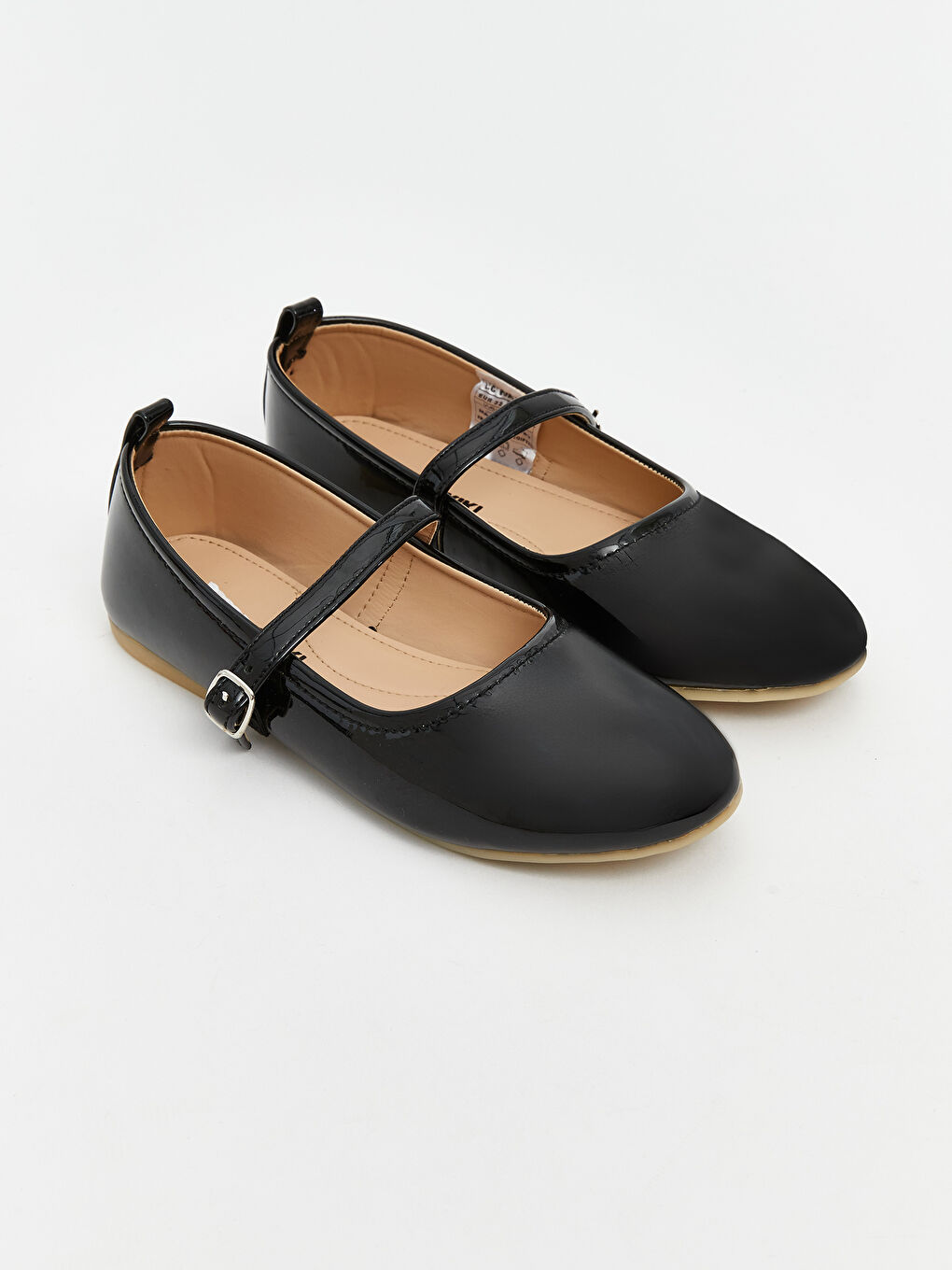 Leather Look Girl's Flats