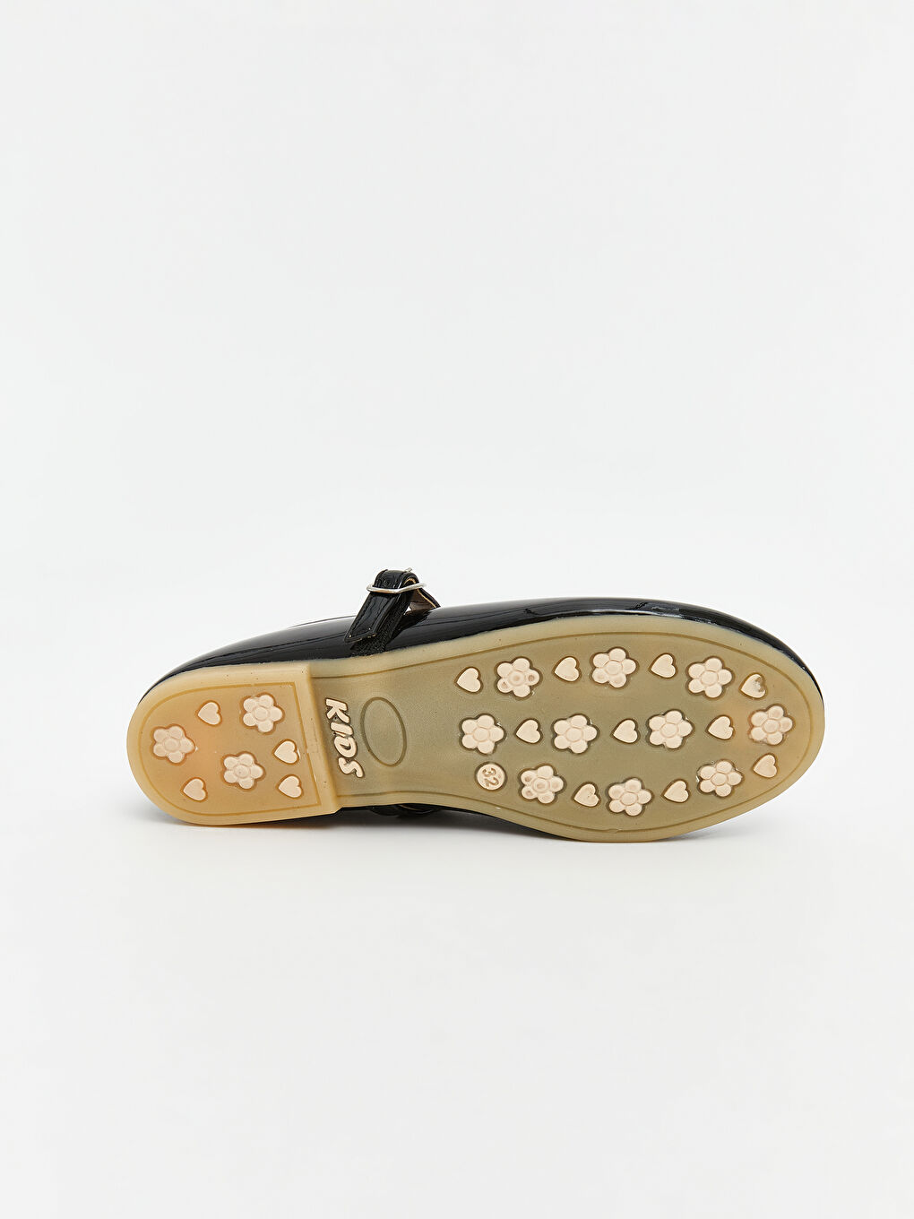 Leather Look Girl's Flats-3