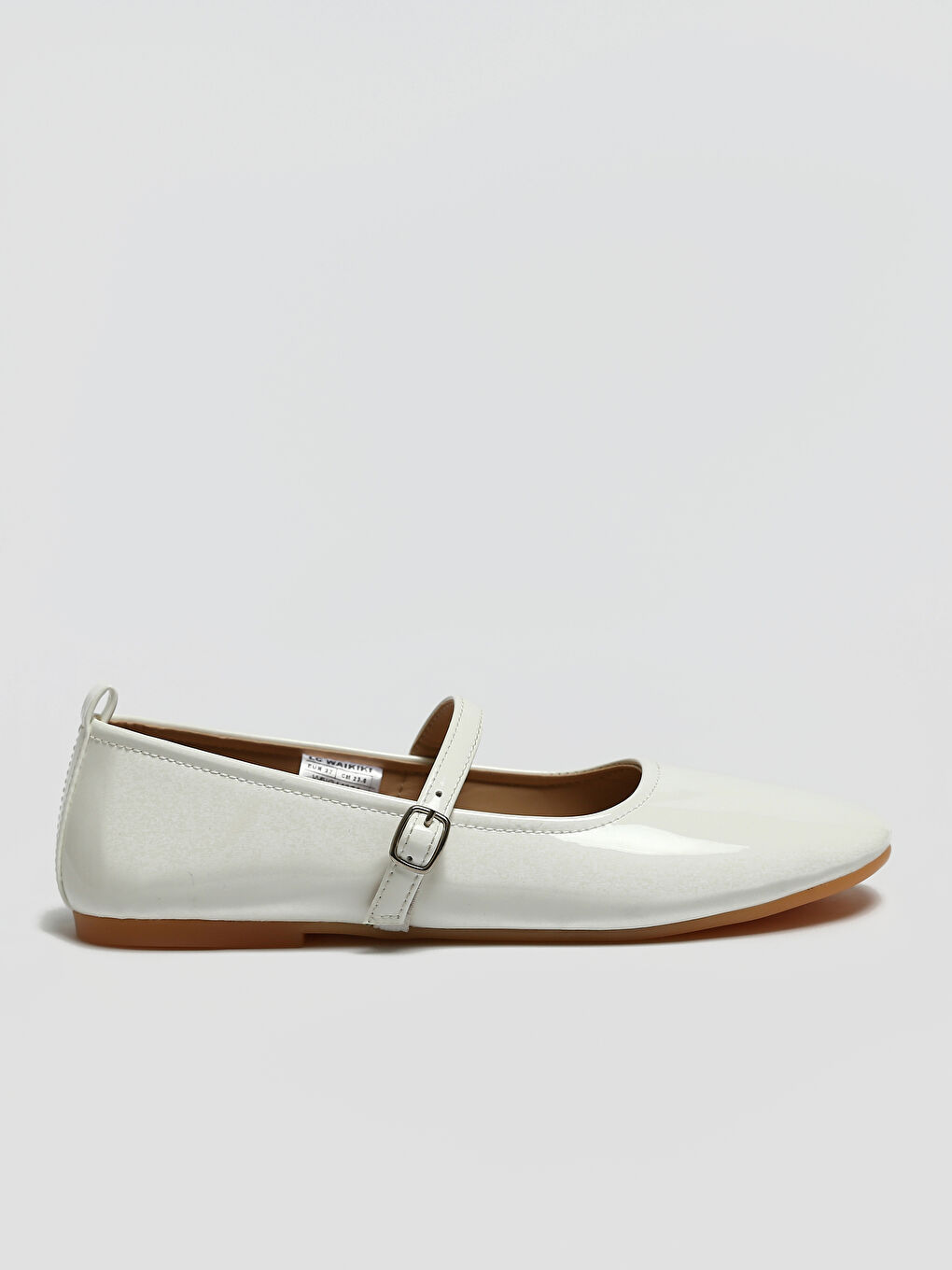 Leather Look Girl's Flats-1