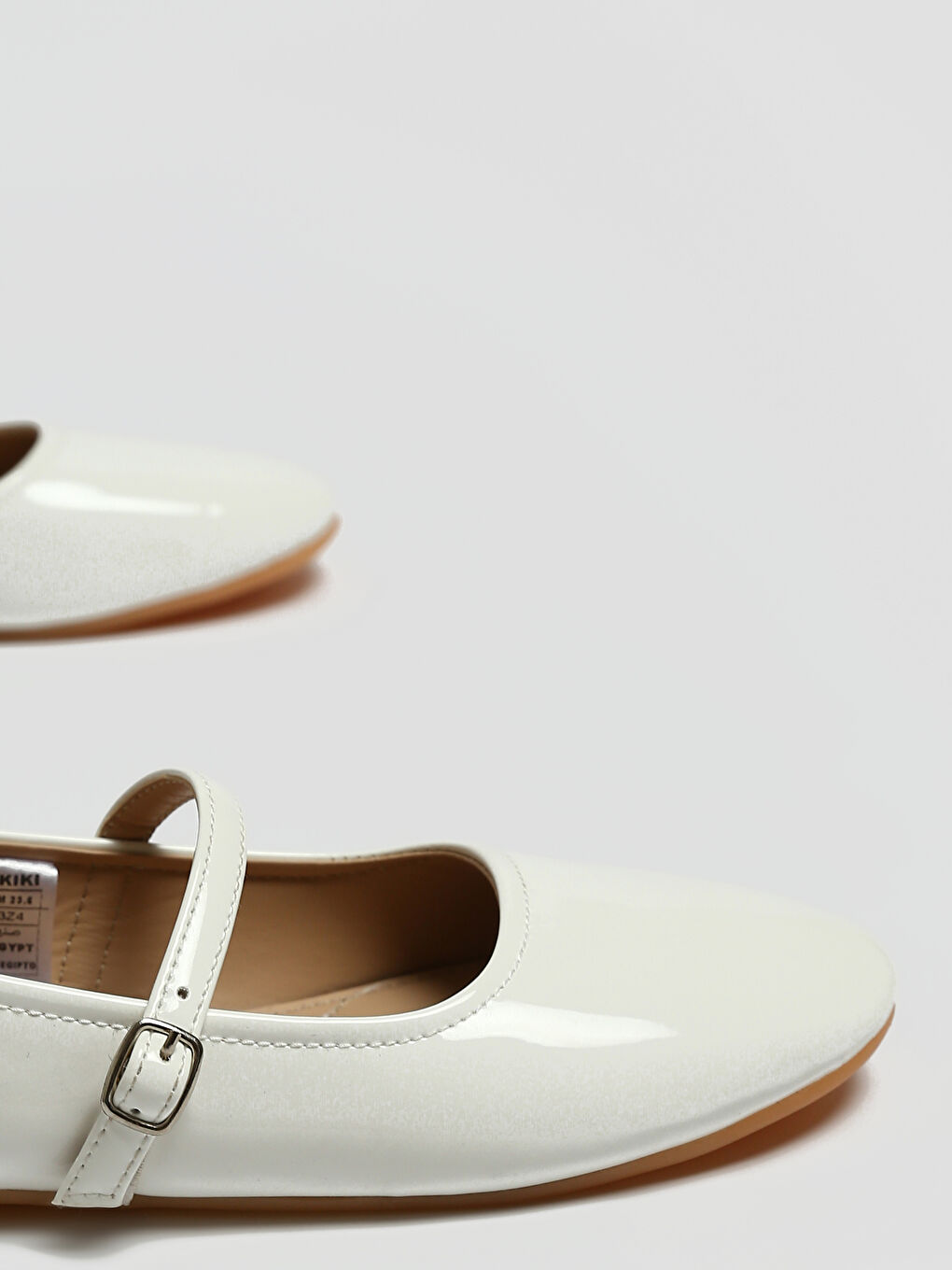 Leather Look Girl's Flats-2