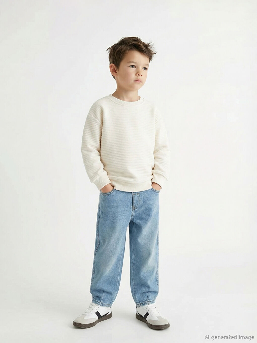 İndigo Regular Fit Erkek Çocuk Jean Pantolon