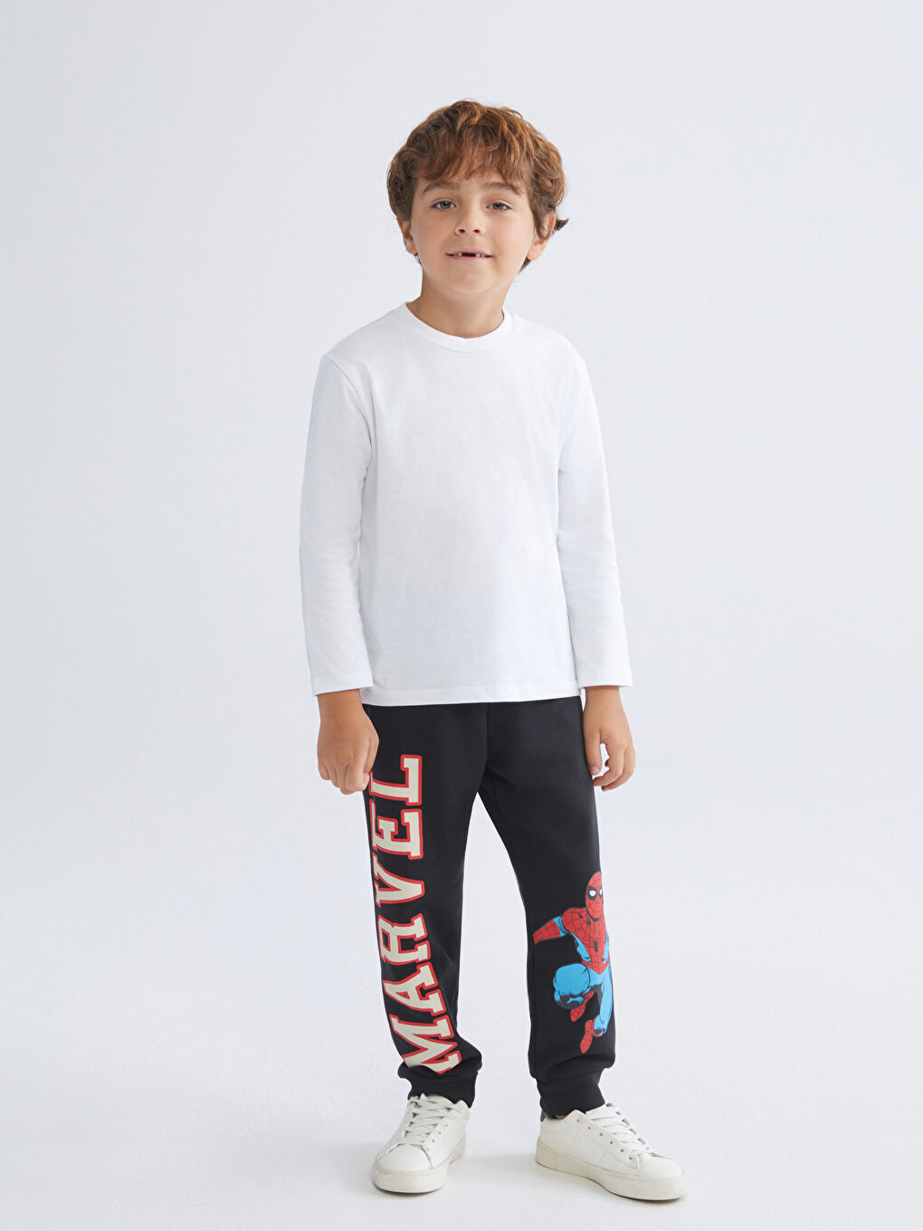 LCW Kids Crew Neck Basic Boys' T-Shirt -W5IG66Z1-Q6K
