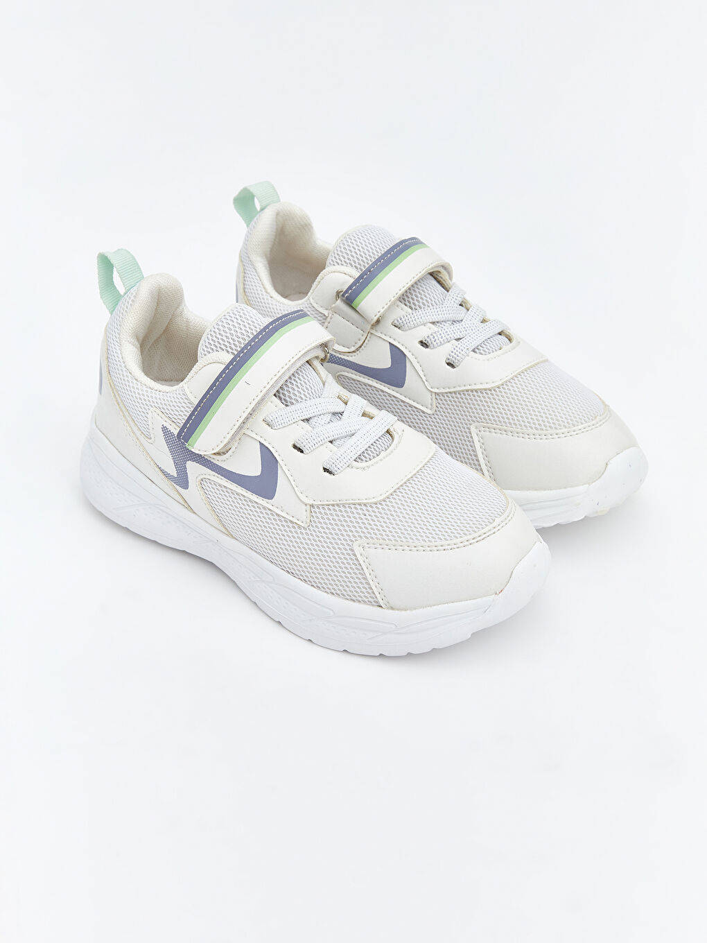 Patike za devojčice sa pertlama i čičak trakom