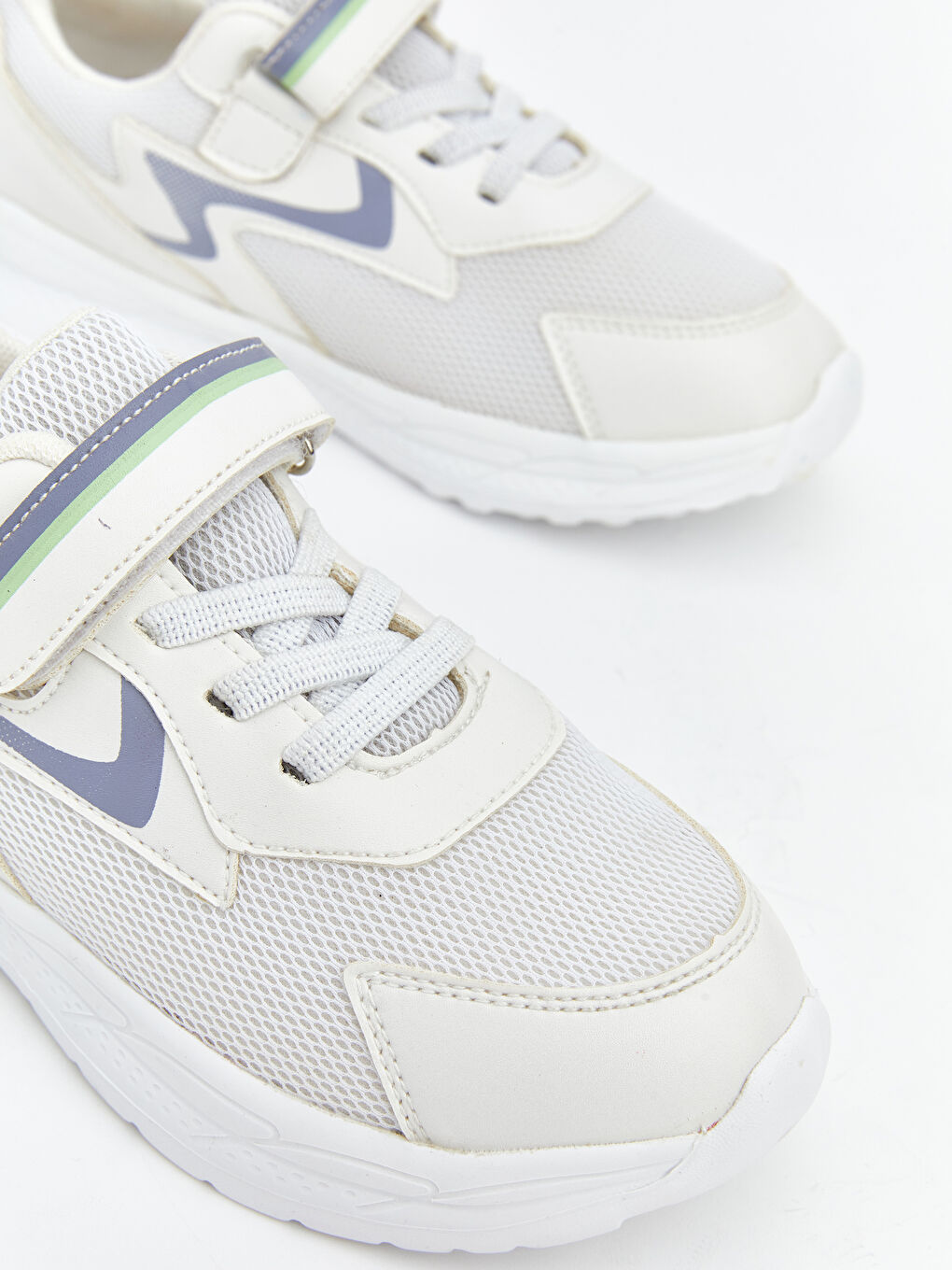 Patike za devojčice sa pertlama i čičak trakom-2