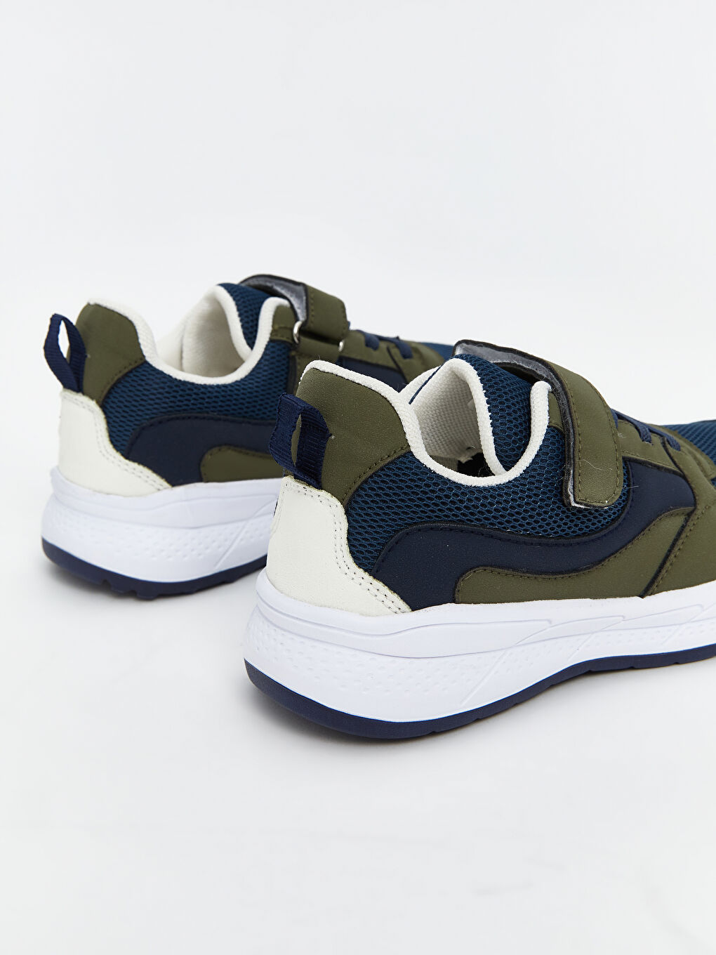 Laces & Hook-and-Loop Boys' Sneakers-1