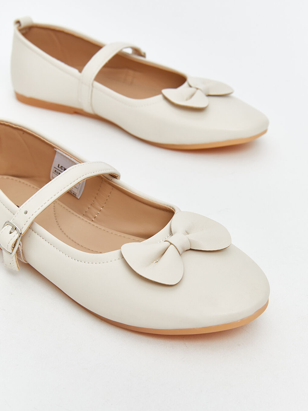 Bow Detailed Girl's Flat Shoe-2
