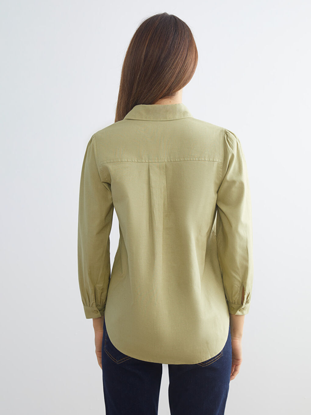 Woman KHAKI Blouse-3