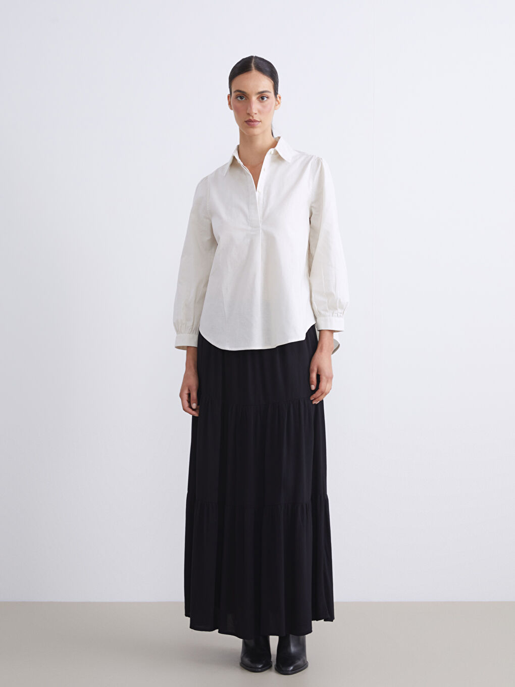 Woman ECRU Blouse-1