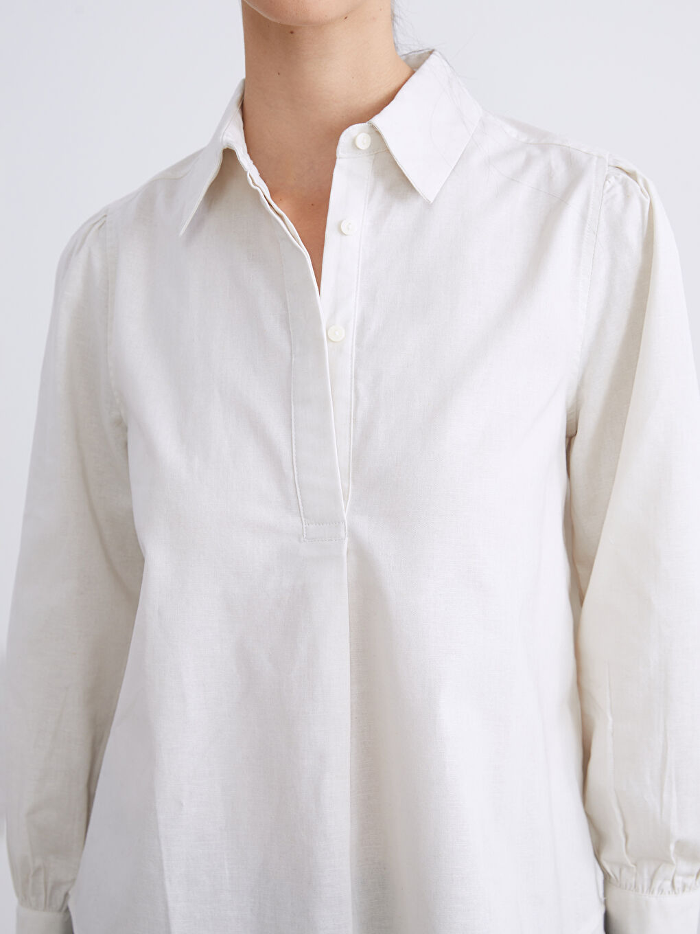 Woman ECRU Blouse-2