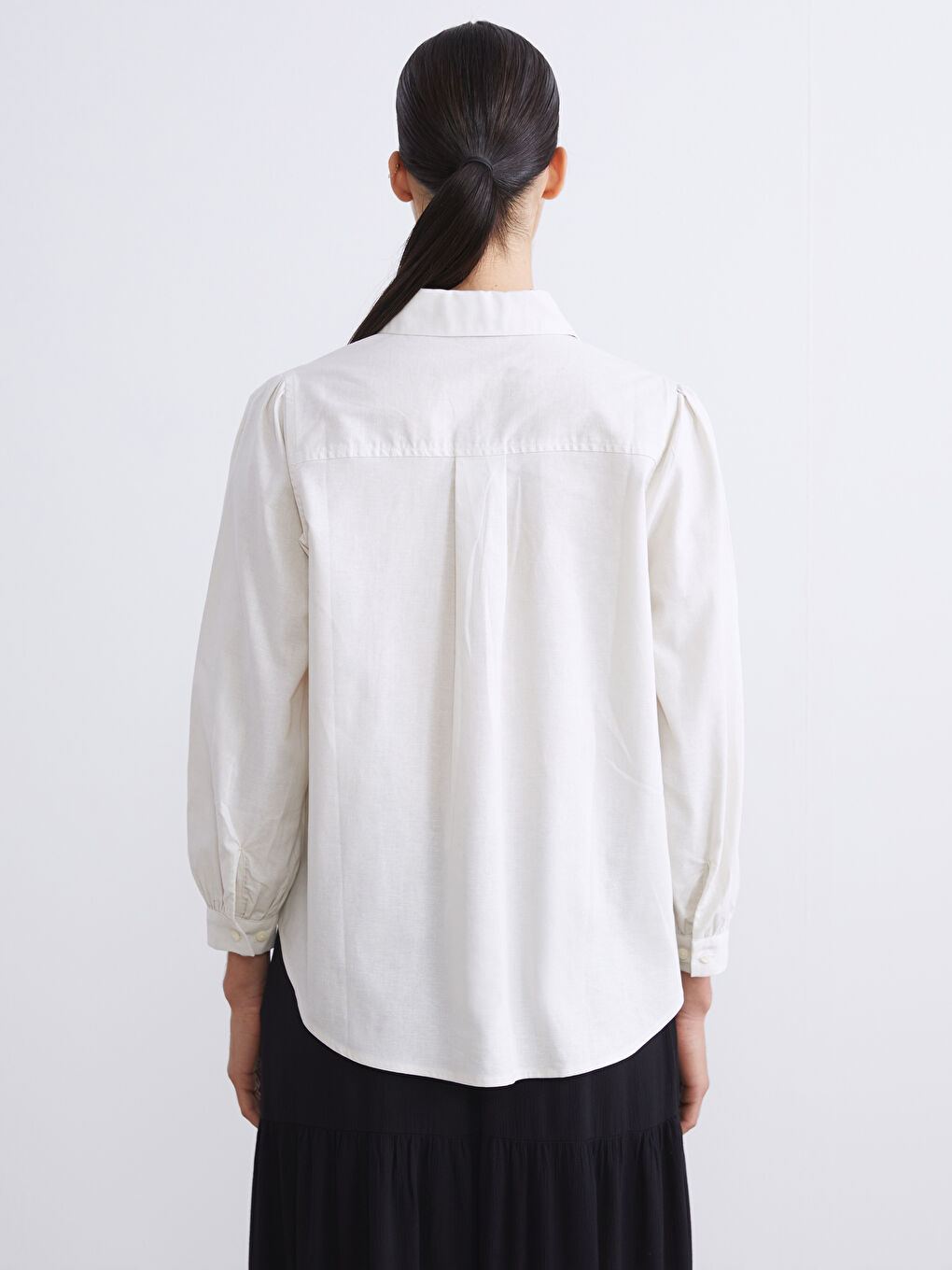 Woman ECRU Blouse-3