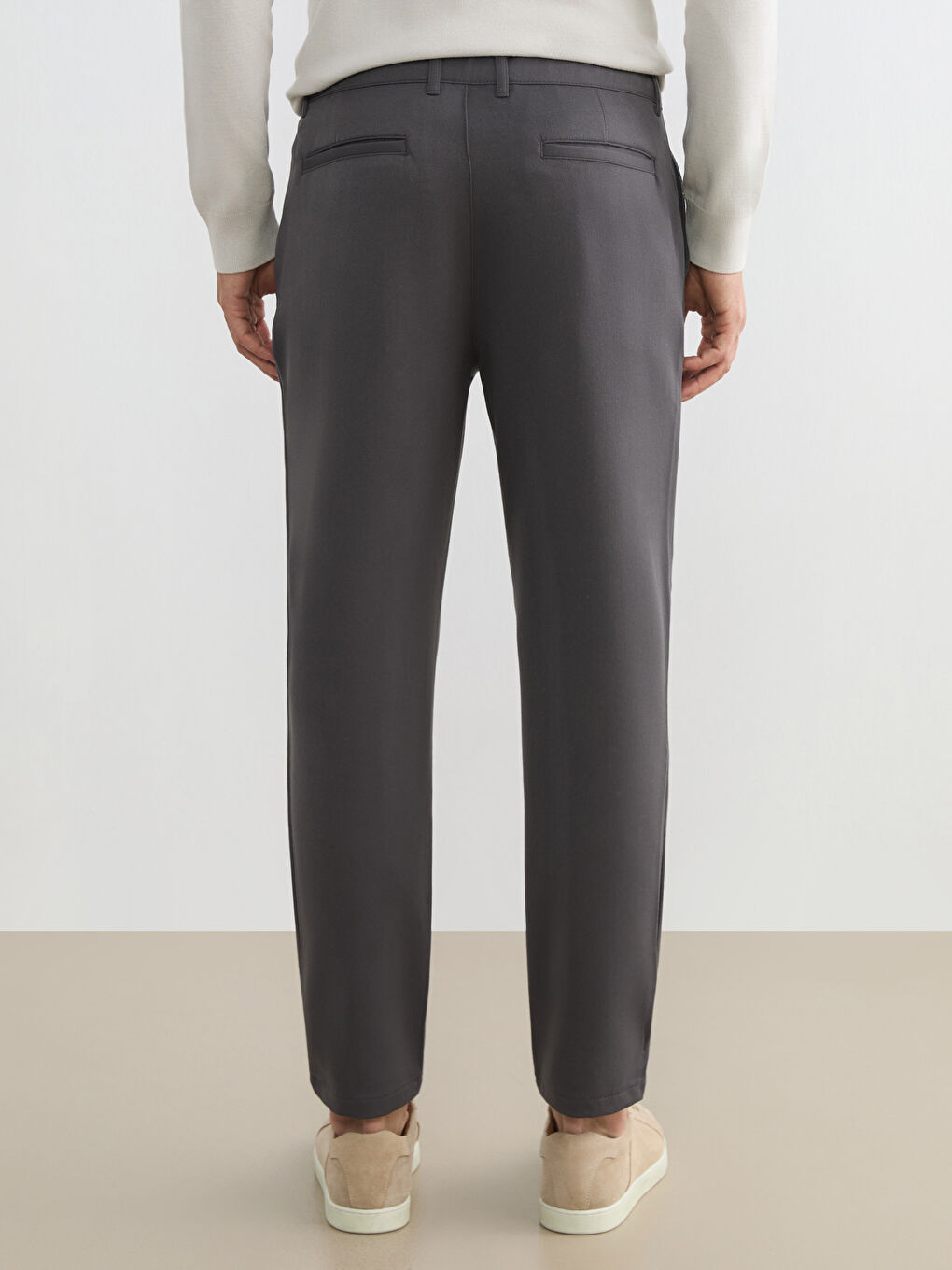 Antrasit Slim Fit Erkek Pantolon-3