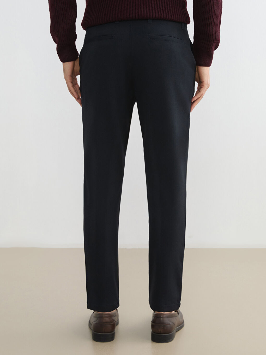 Lacivert Slim Fit Erkek Pantolon-6