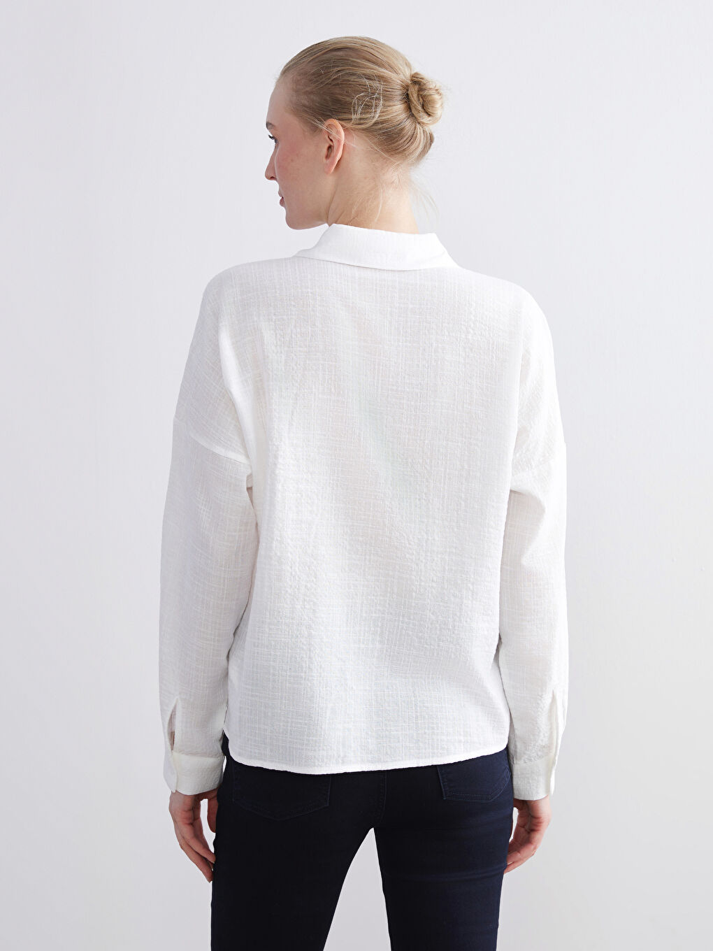 Lace Detailed Women's Shirt-3