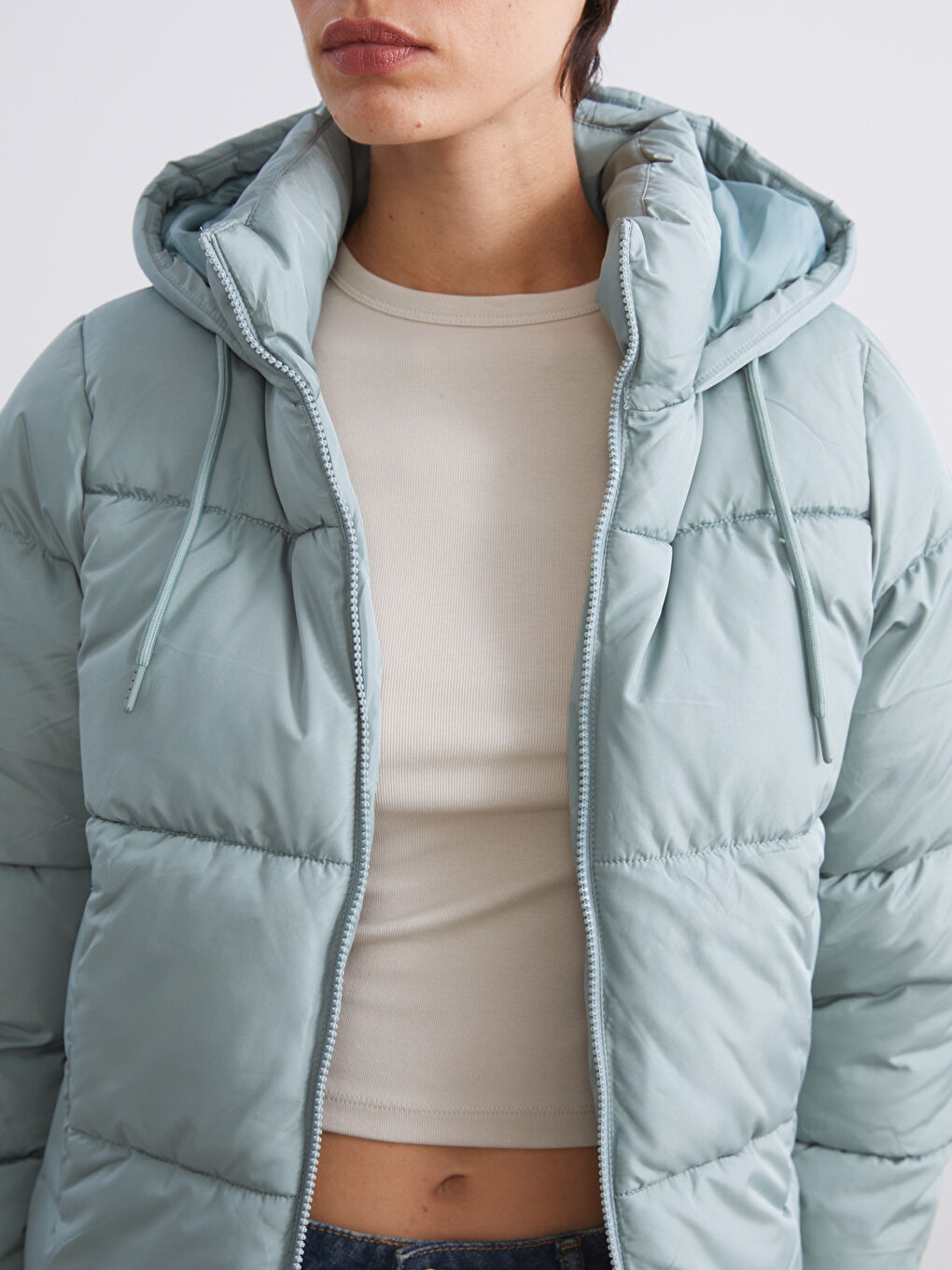 Шушляково яке с качулка за жени-2