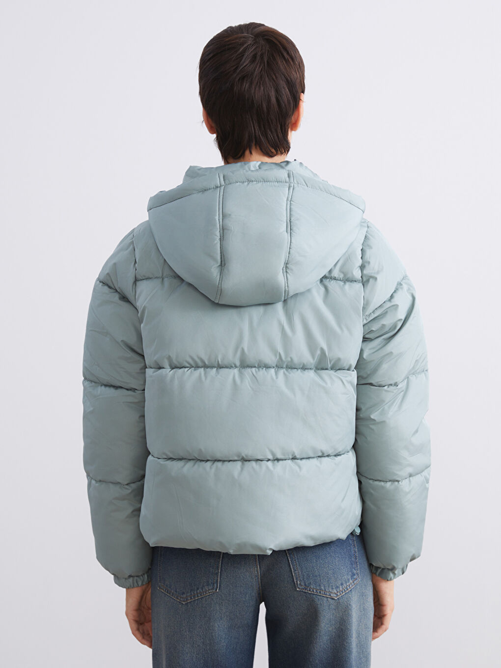 Шушляково яке с качулка за жени-4