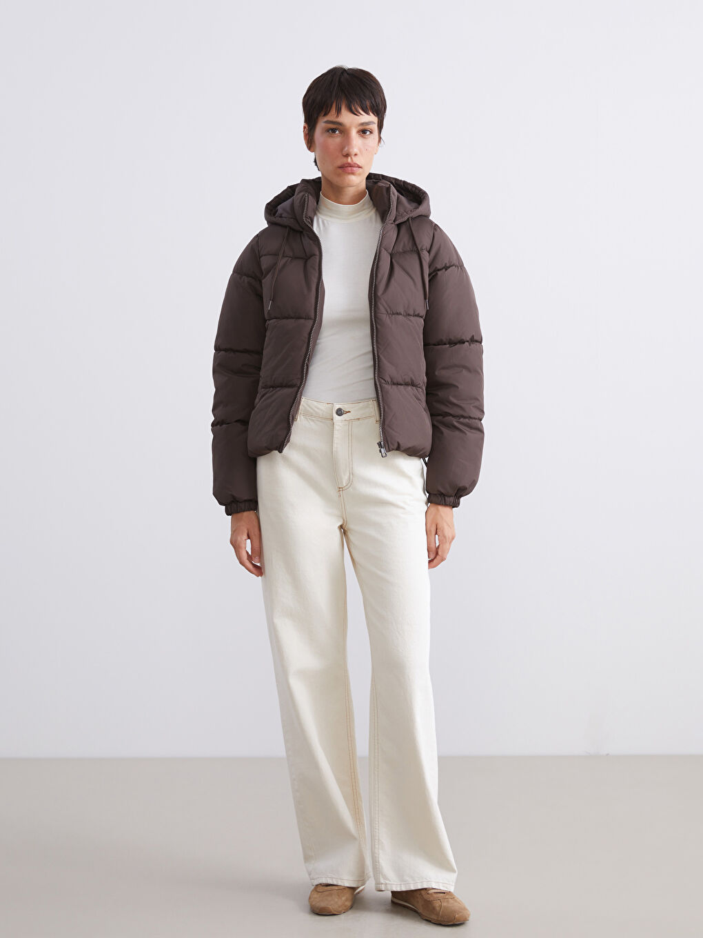 Шушляково яке с качулка за жени-1