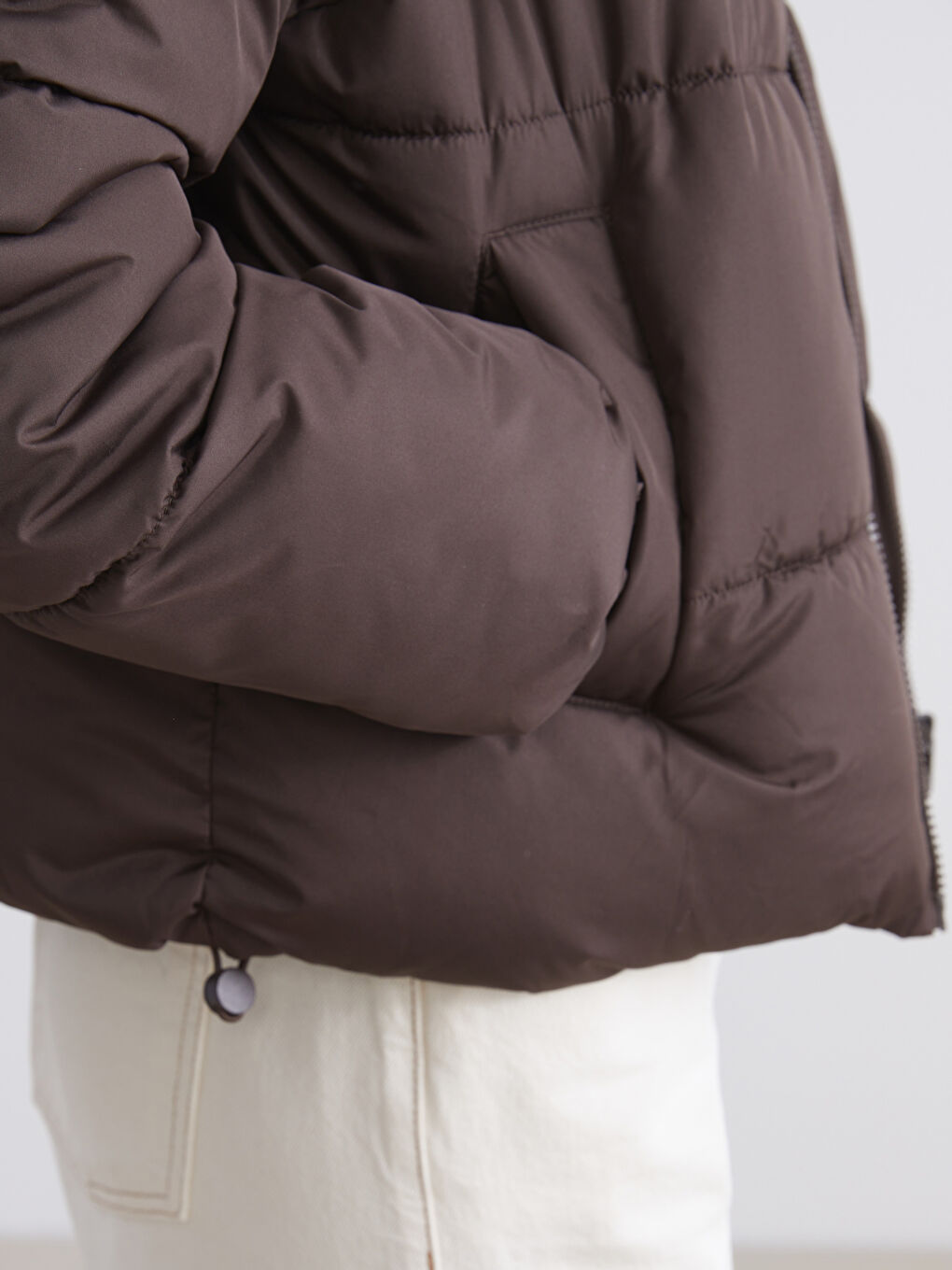 Шушляково яке с качулка за жени-3